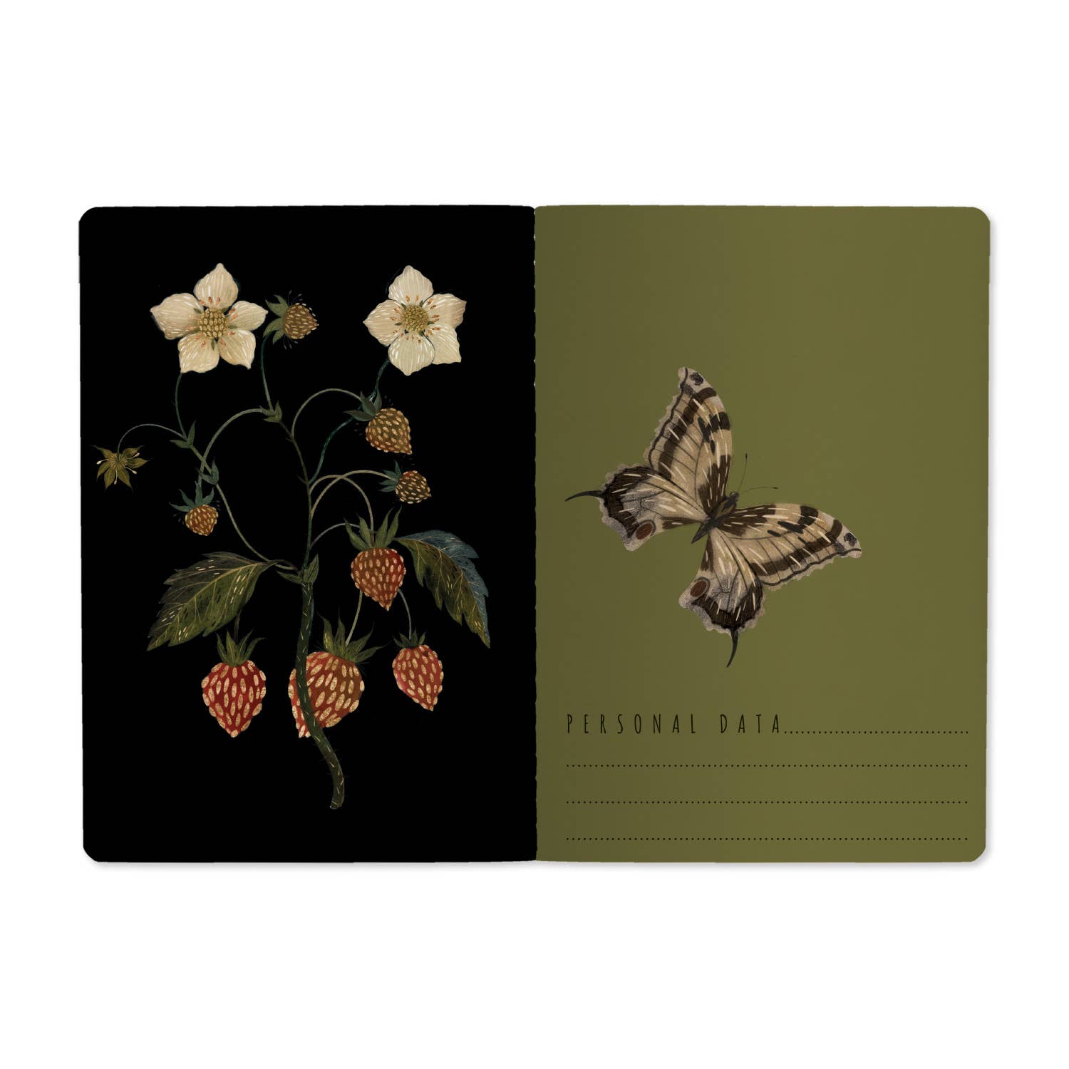 Forest Flowers Notebook - Out of the Blue