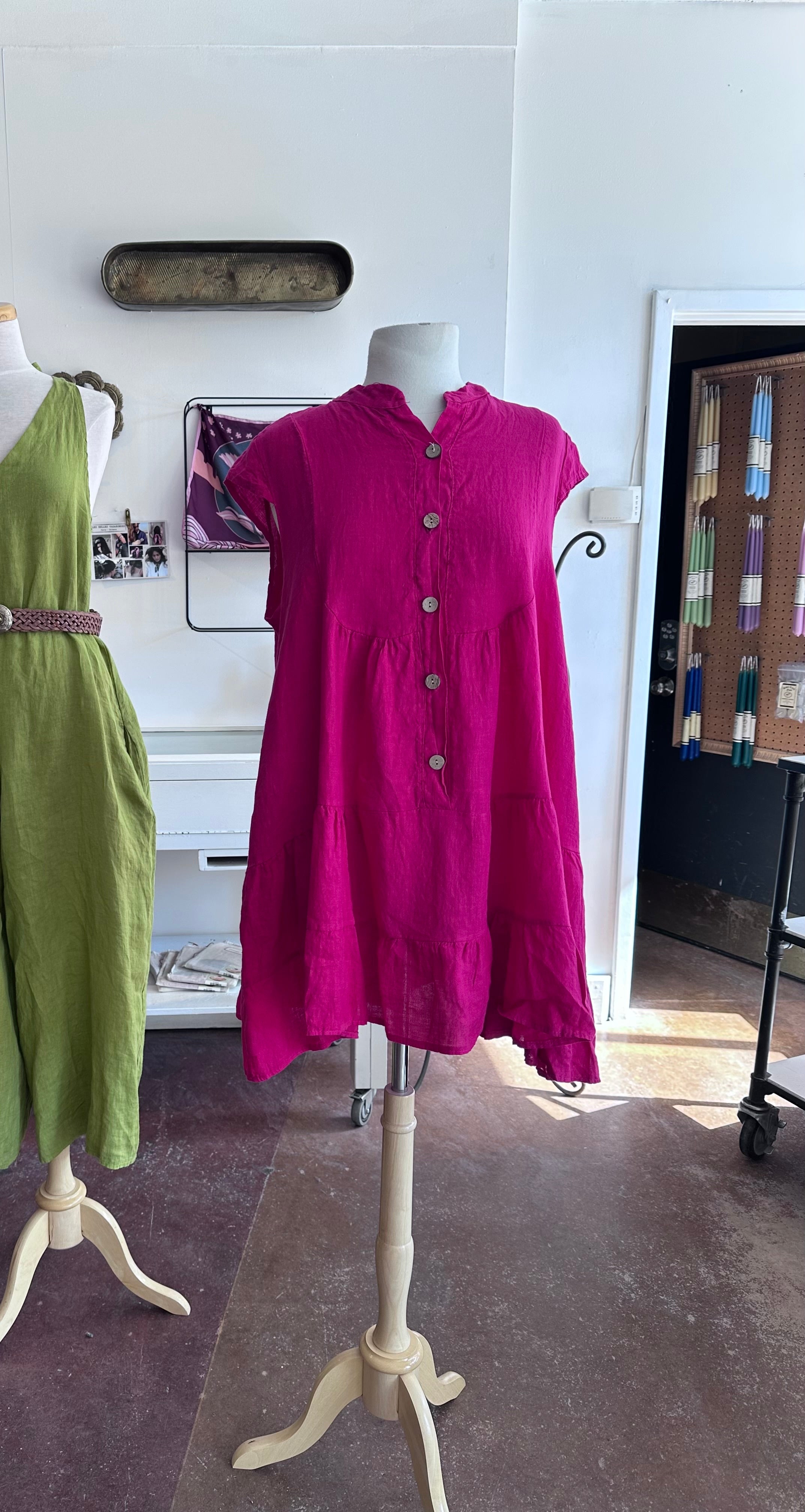 Giselle Linen Dress