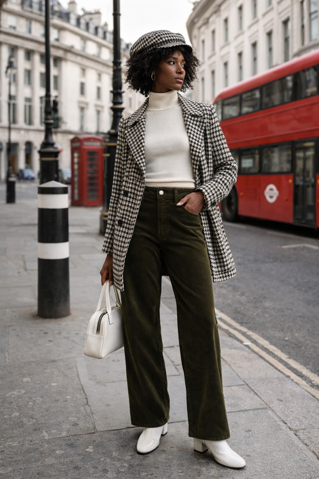 Olive Corduroy Pant