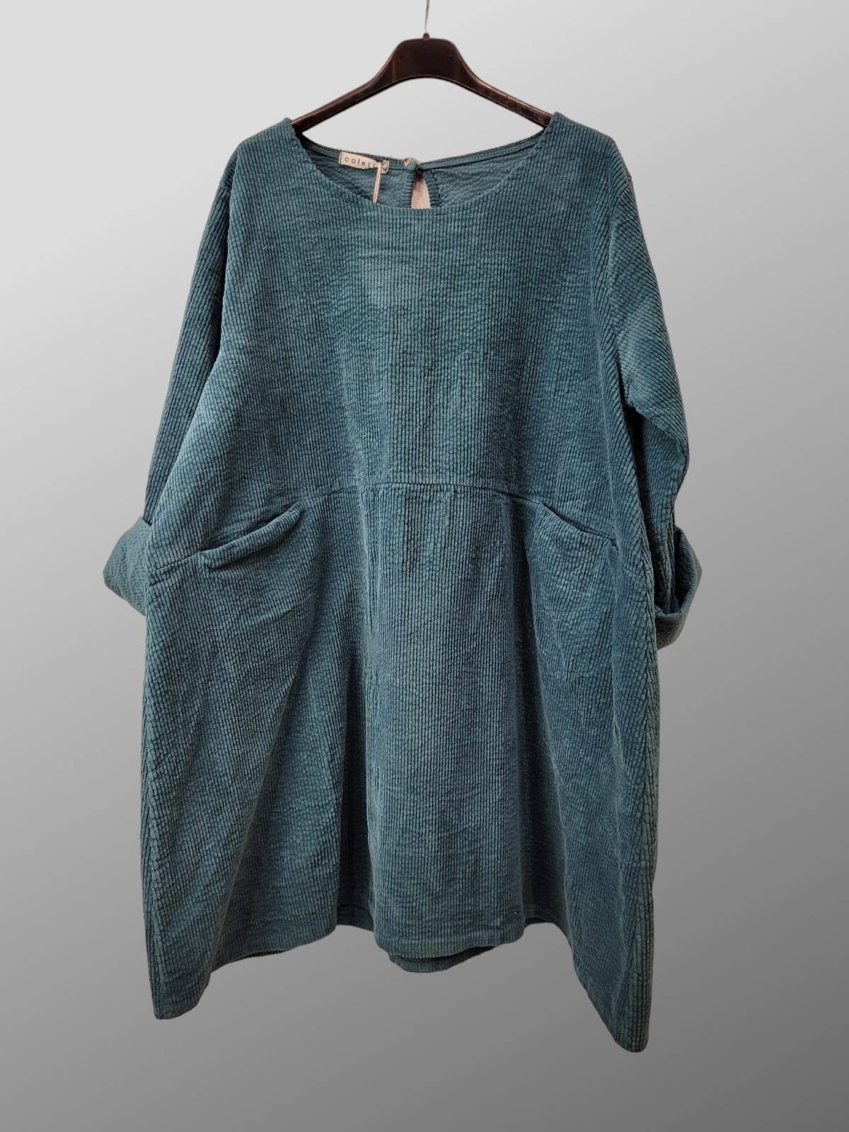 Heavyweight Short Dress - Out of the Blue