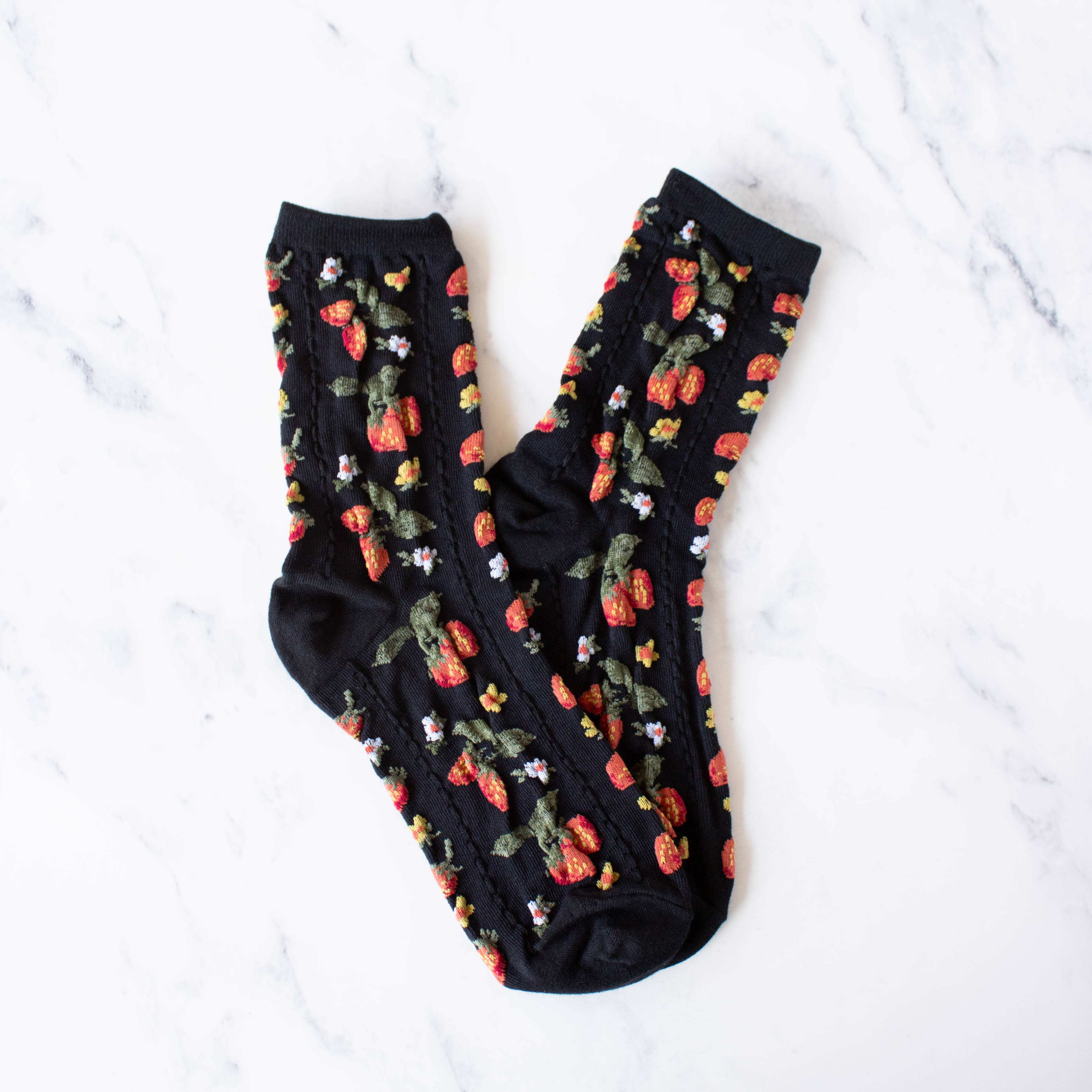Strawberry Farm Socks