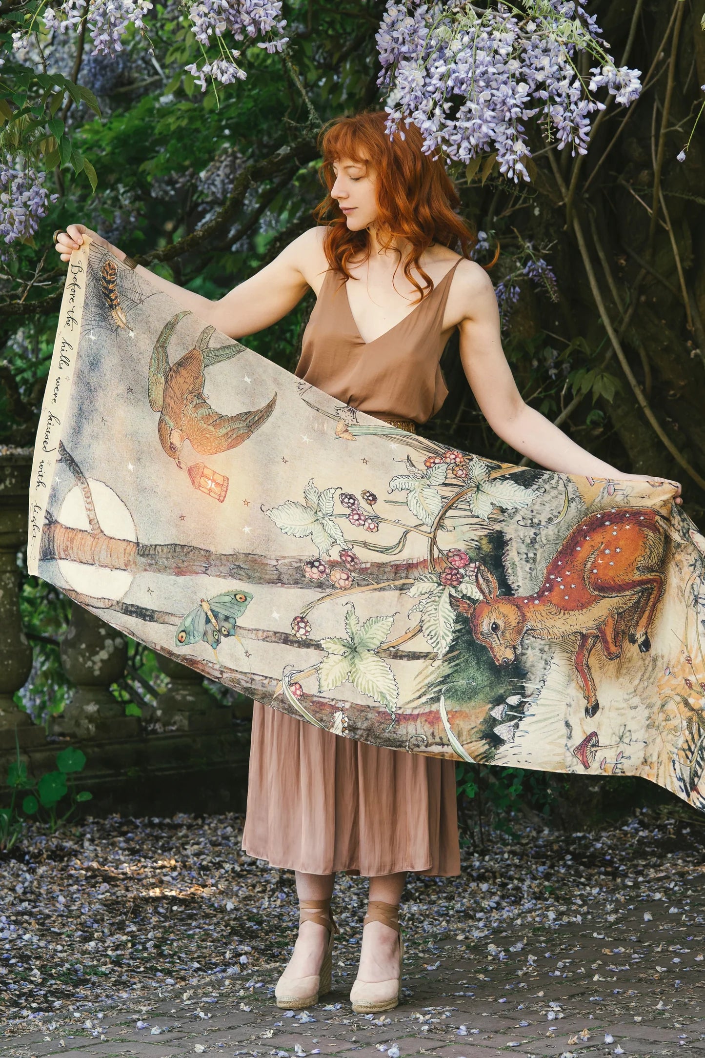 Love light Scarf - Out of the Blue