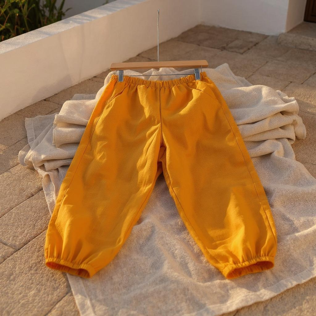 Gabby Linen Pants - Out of the Blue