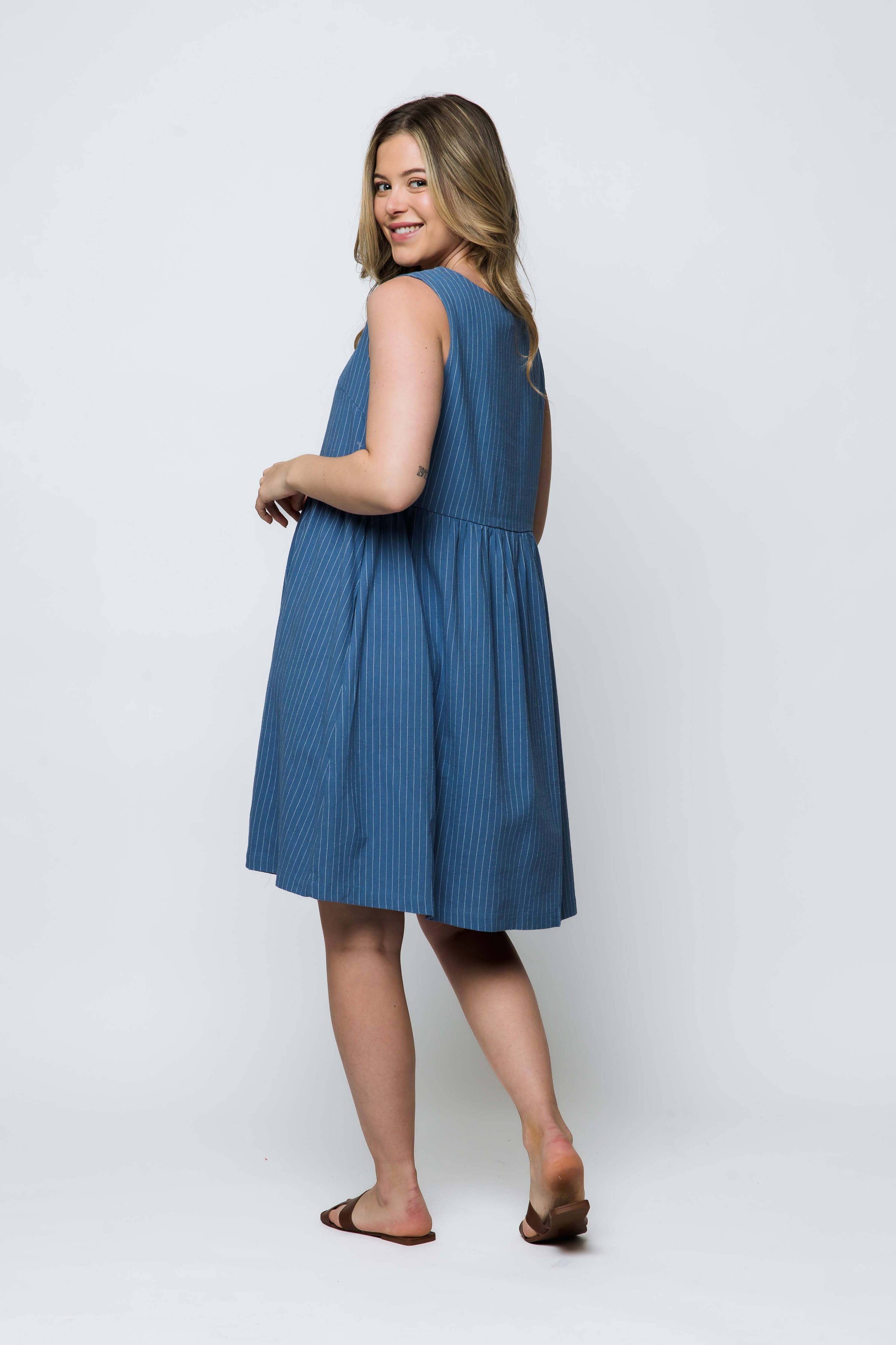 Sunny-Tank Dress - Out of the Blue