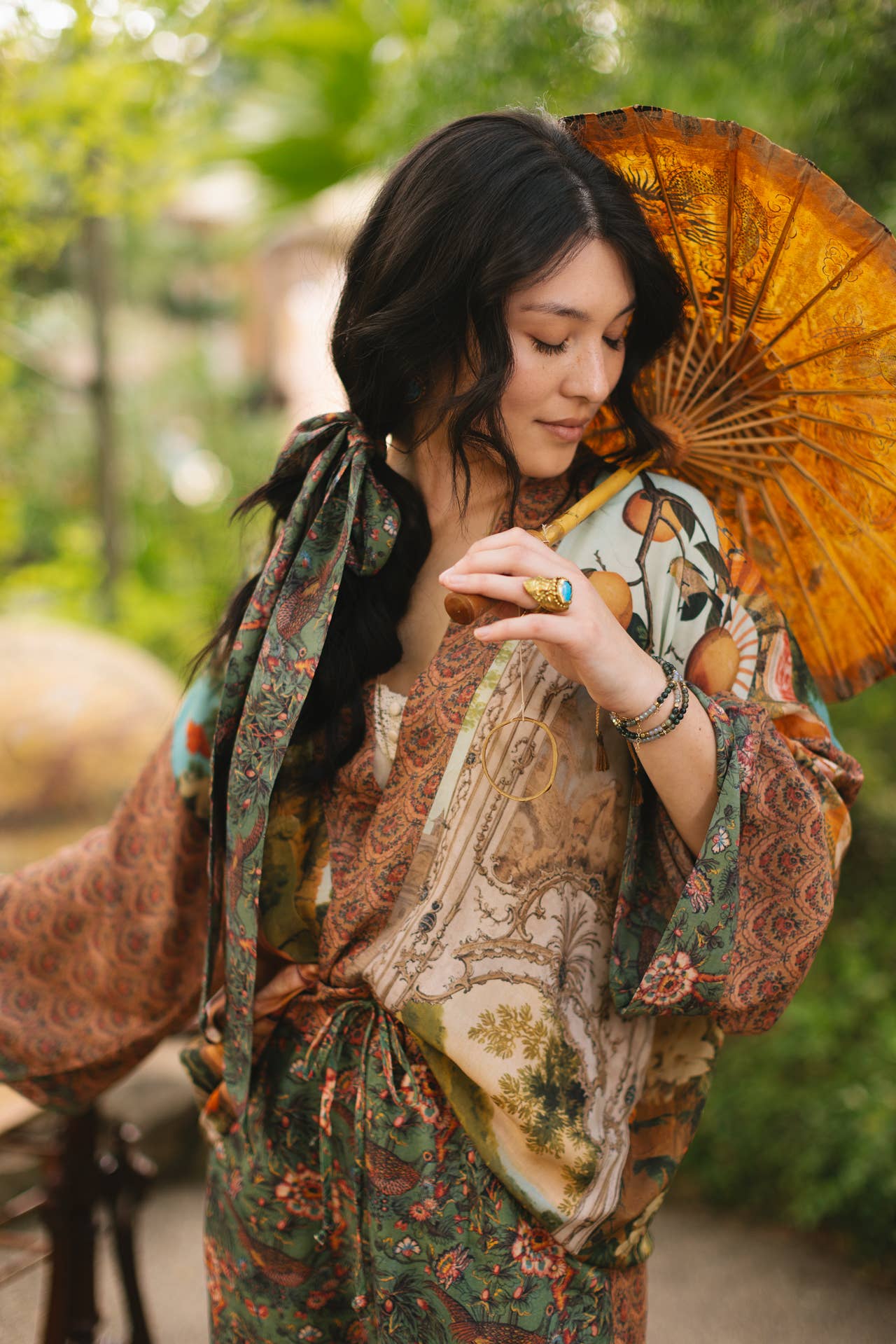 Secret Garden Cropped Jacket - Out of the Blue