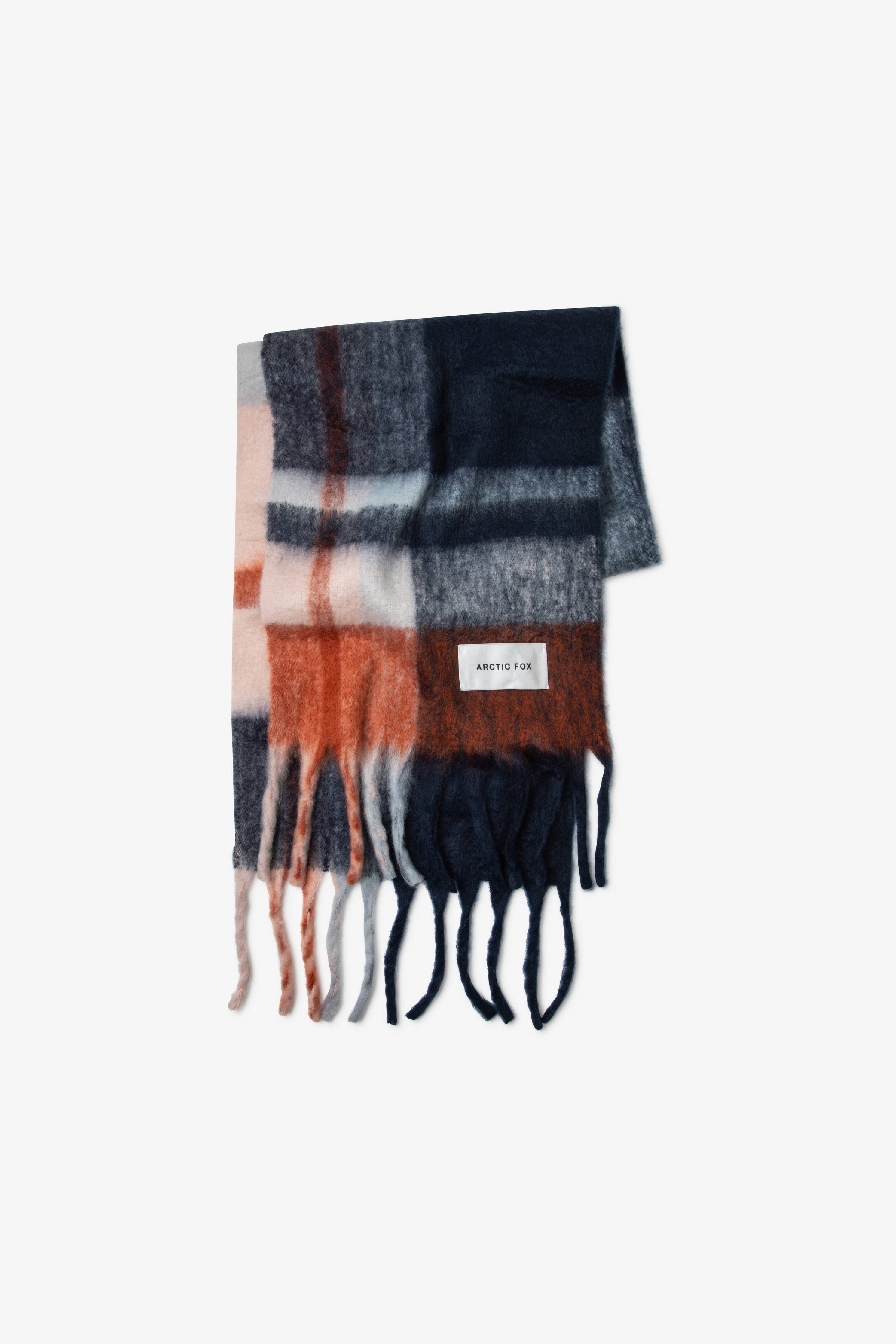 The Stockholm Scarf - 100% Recycled - Winter Lagoon - AW23 - Out of the Blue