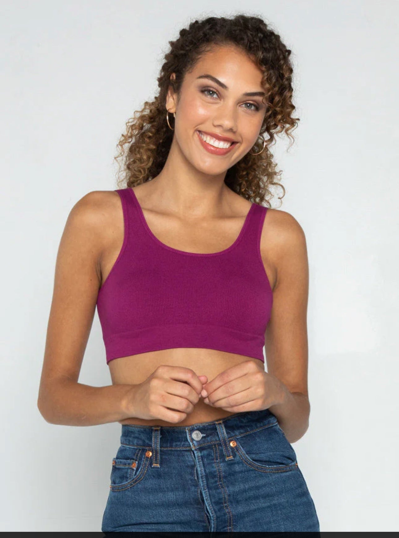 Bamboo Bralette - Out of the Blue