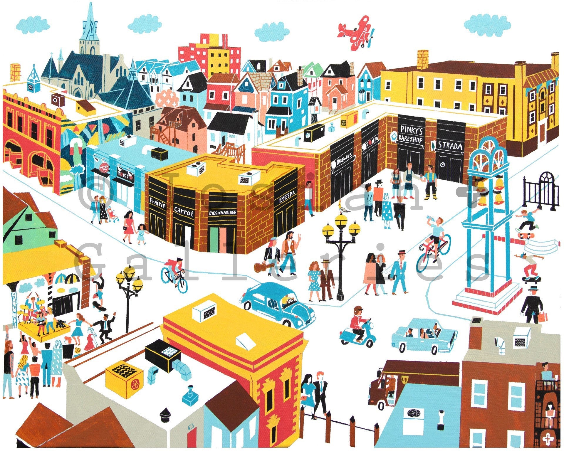 Josiah Koppanyi Winnipeg Prints - Out of the Blue
