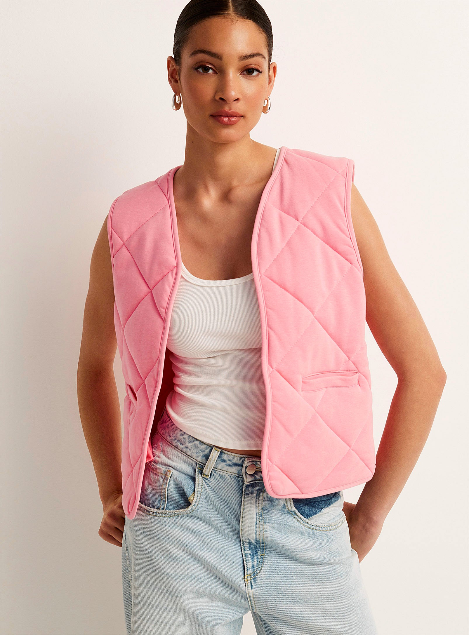 Quilted Vest - Out of the Blue