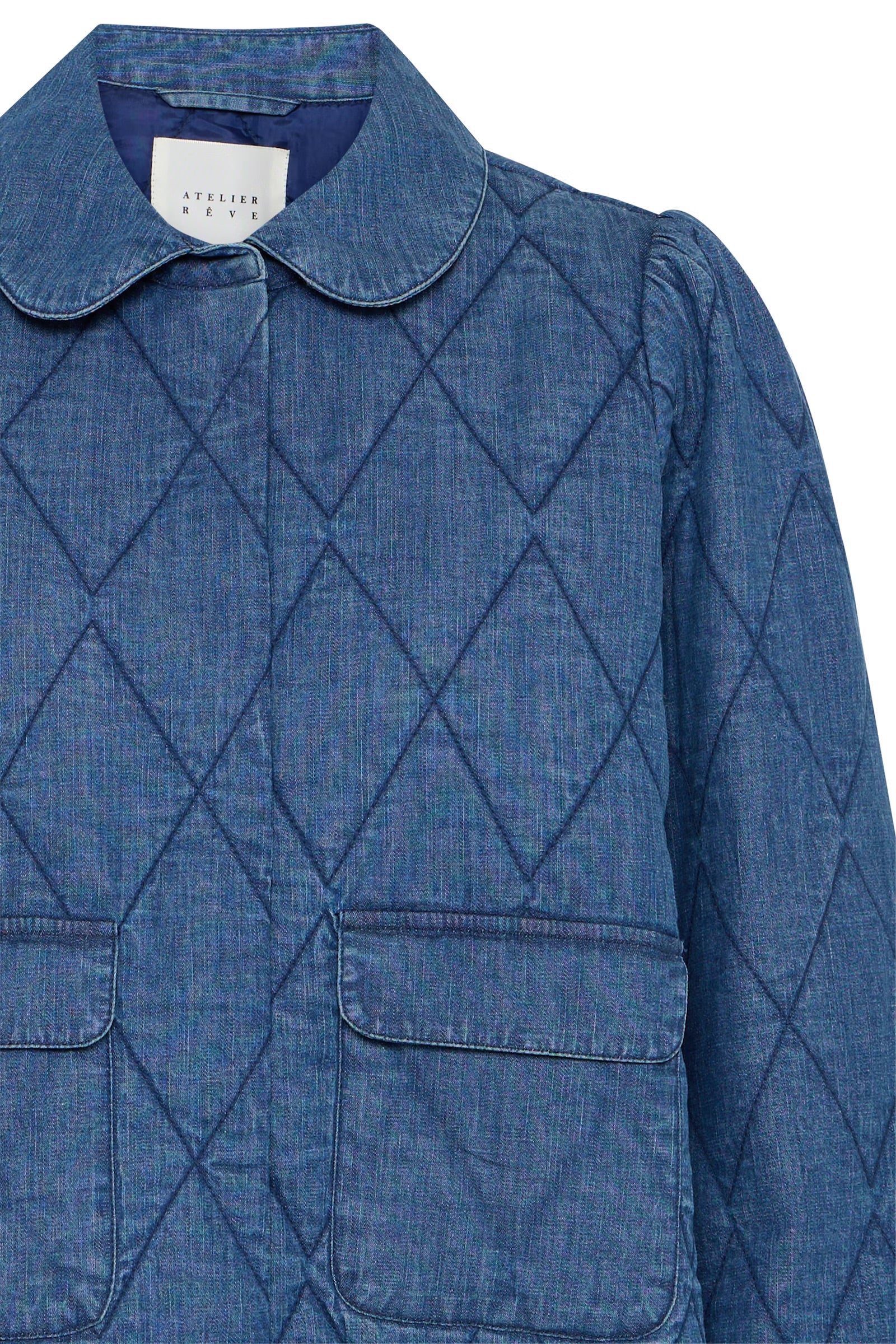 Denim Quilted Jacket