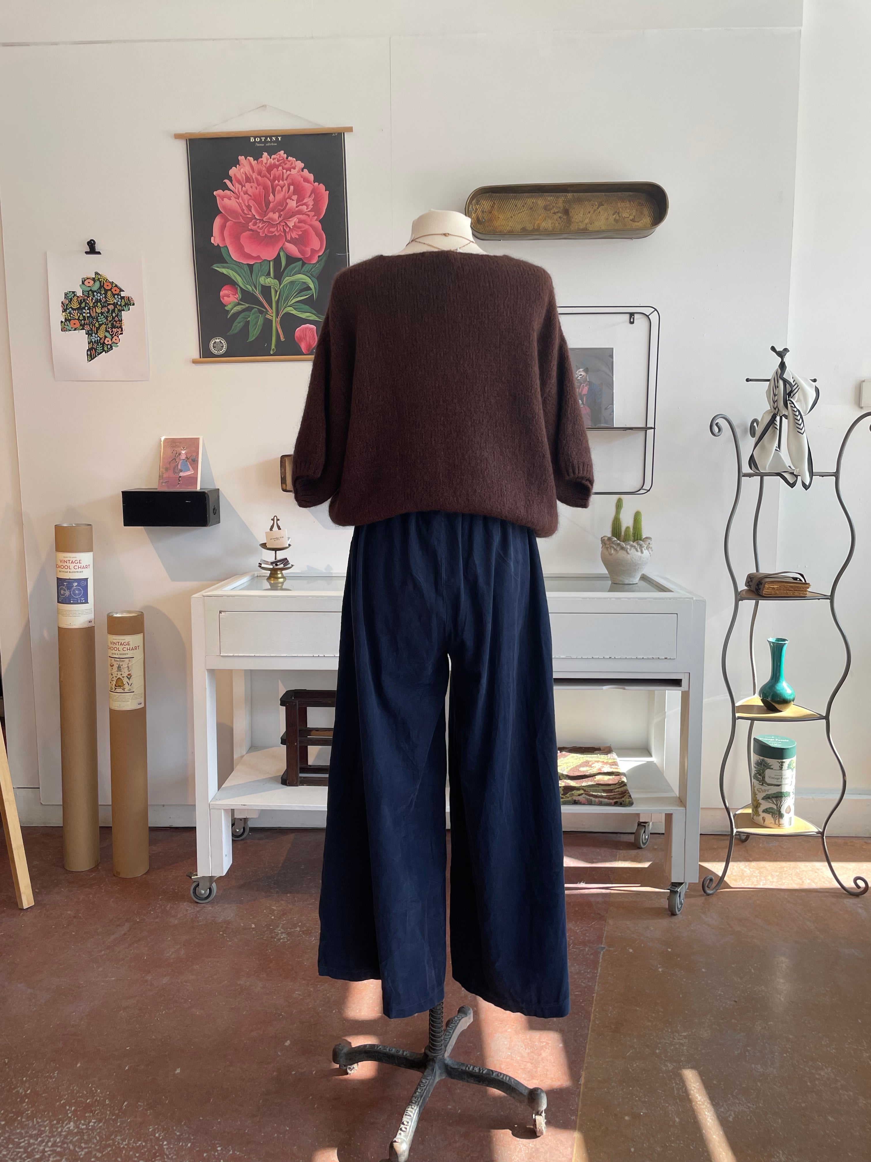 Kid Mohair Pullover