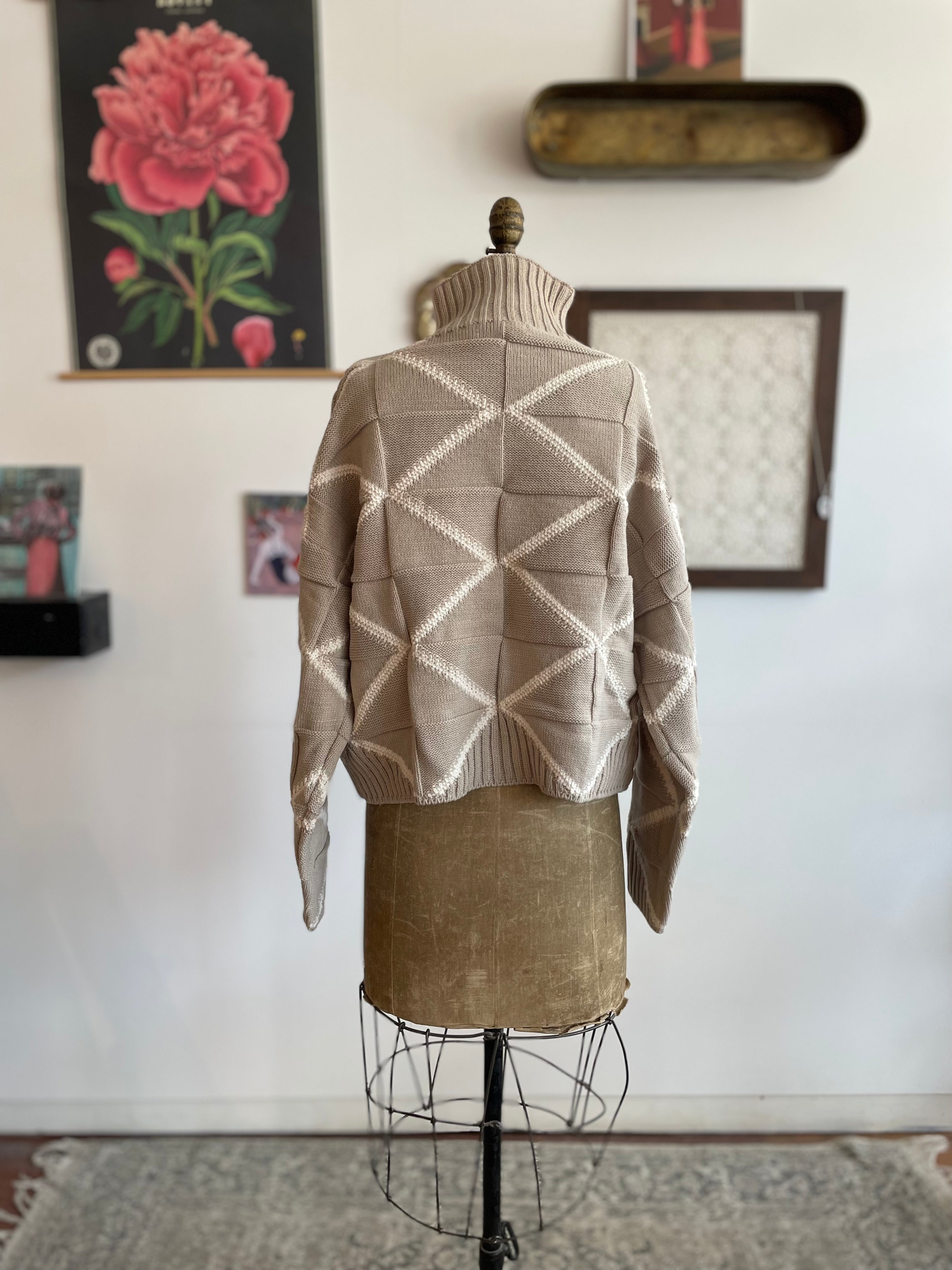 Beige Pullover Sweater