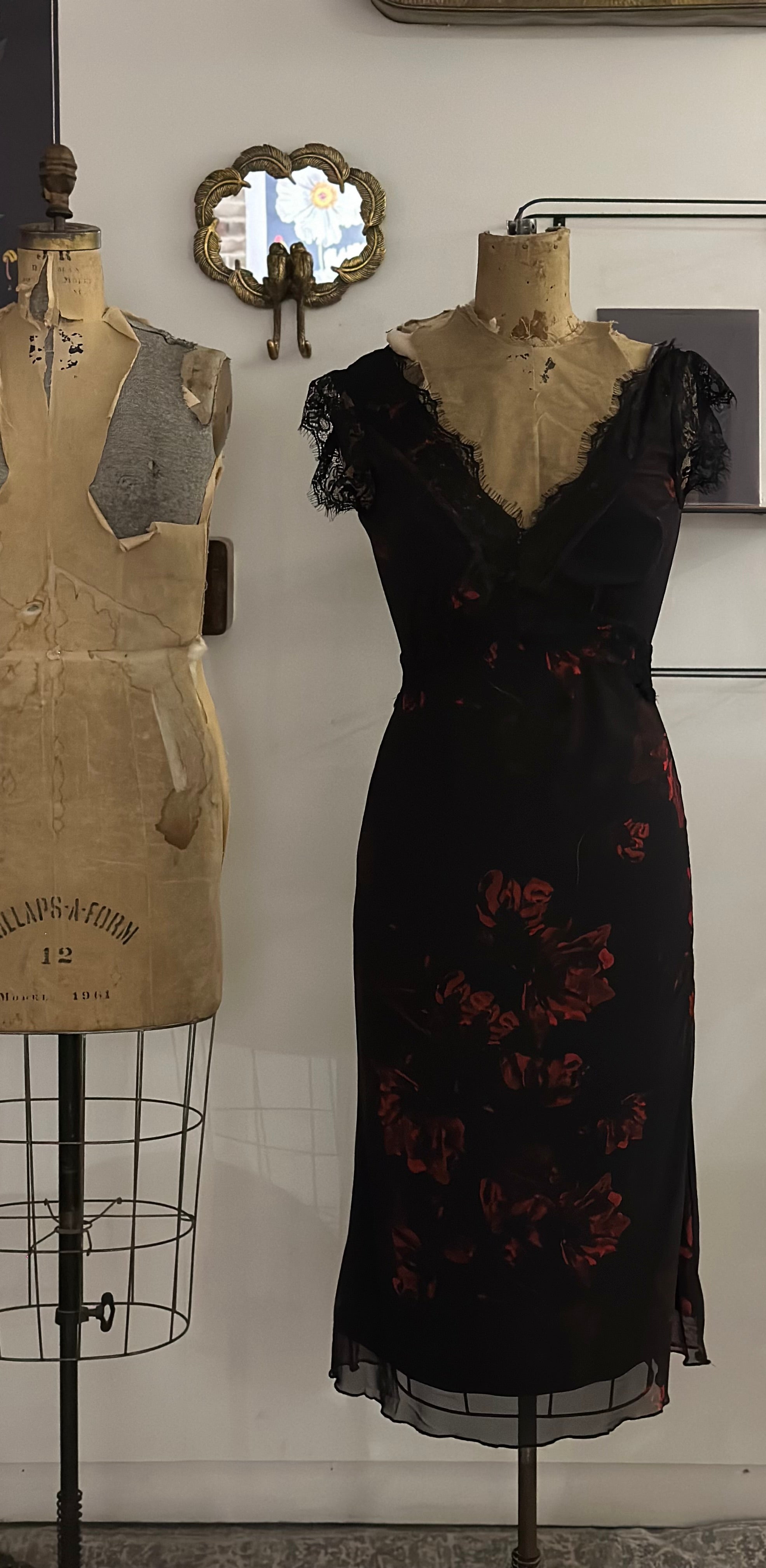For the Roses Midi Dress - Out of the Blue