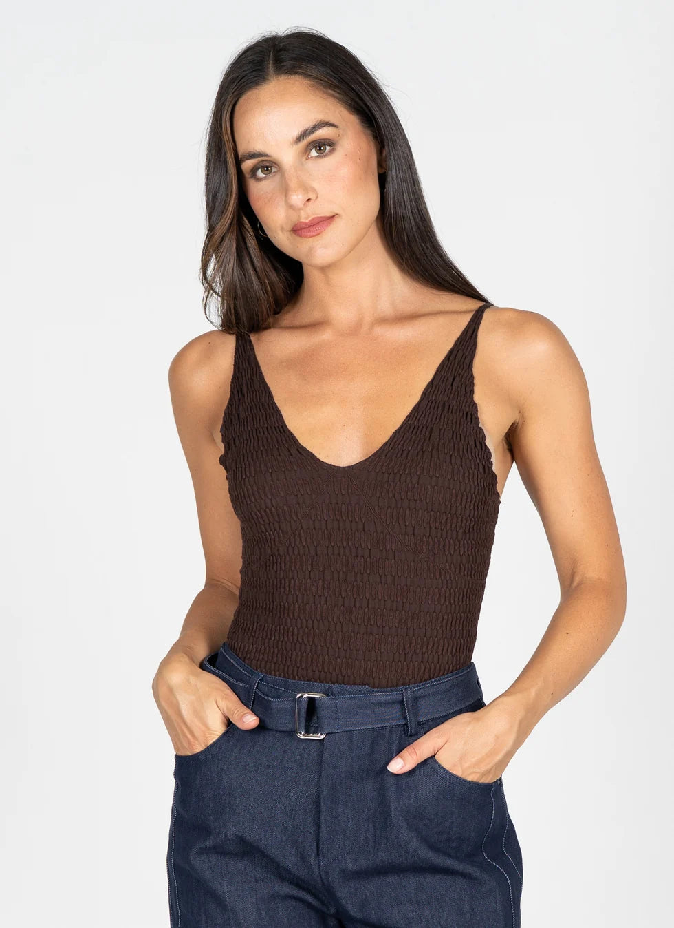 Seamless Smocked Cami