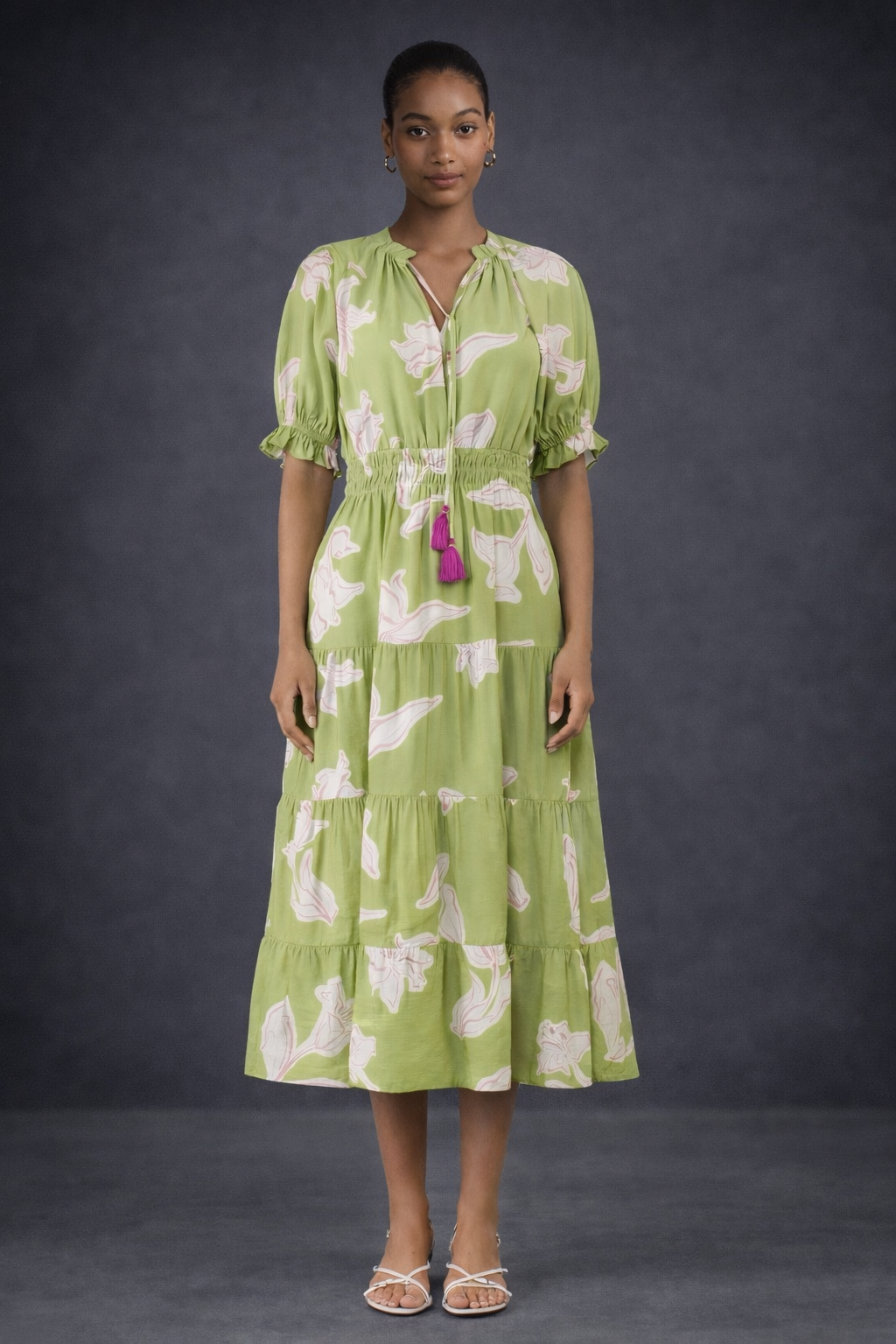 Willow Midi Dress - Out of the Blue