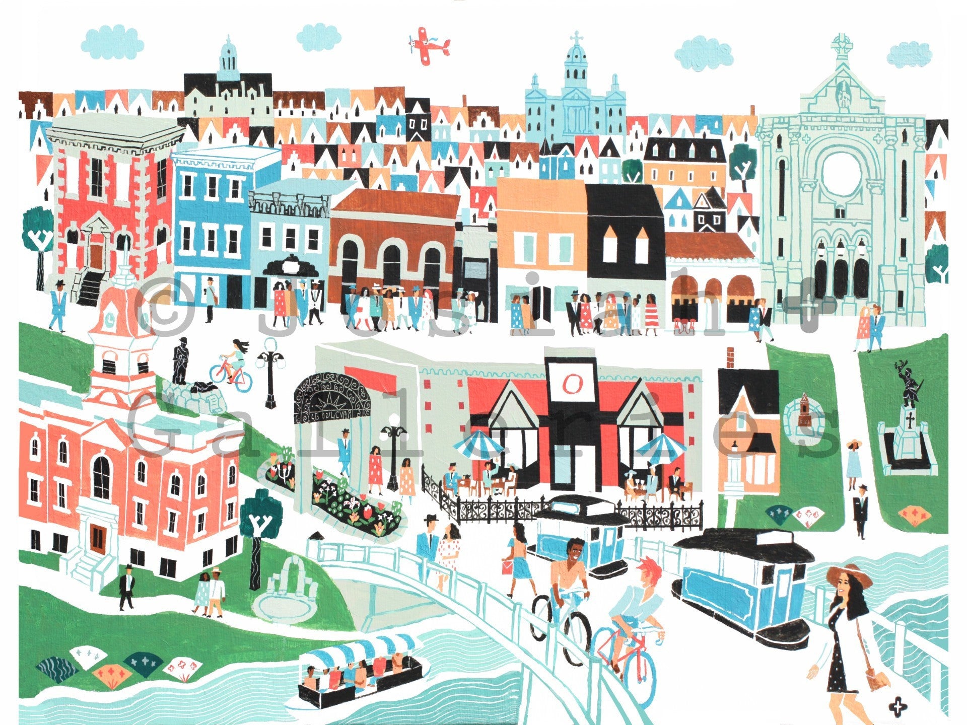 Josiah Koppanyi Winnipeg Prints - Out of the Blue