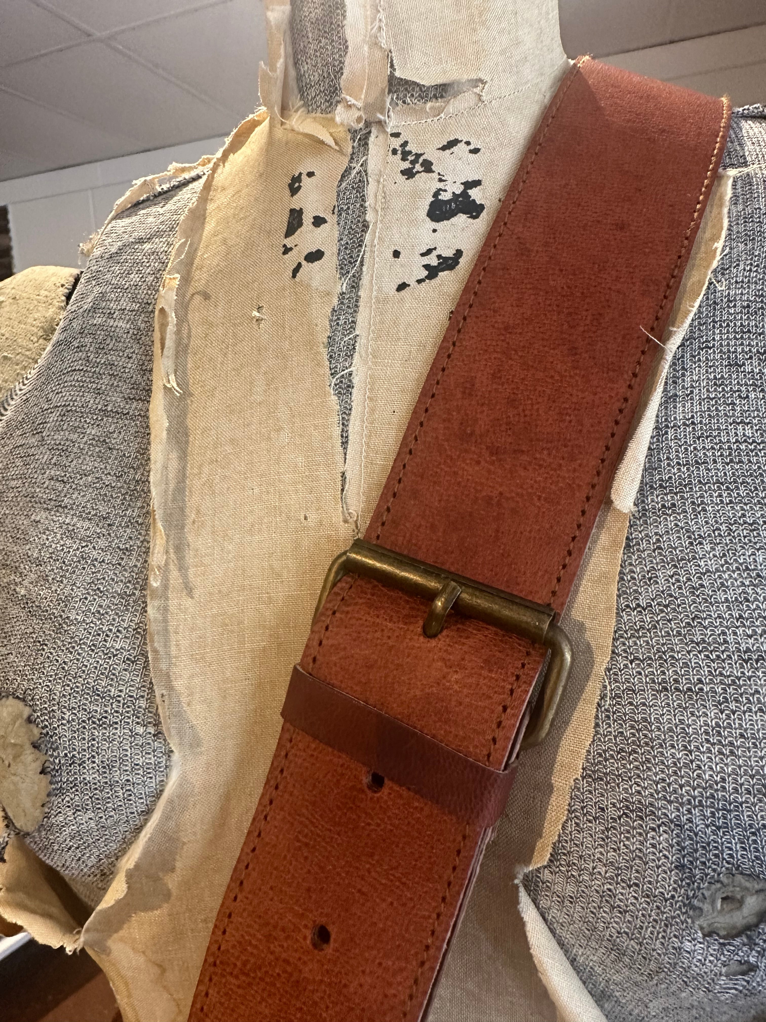 Leather Monk Bag
