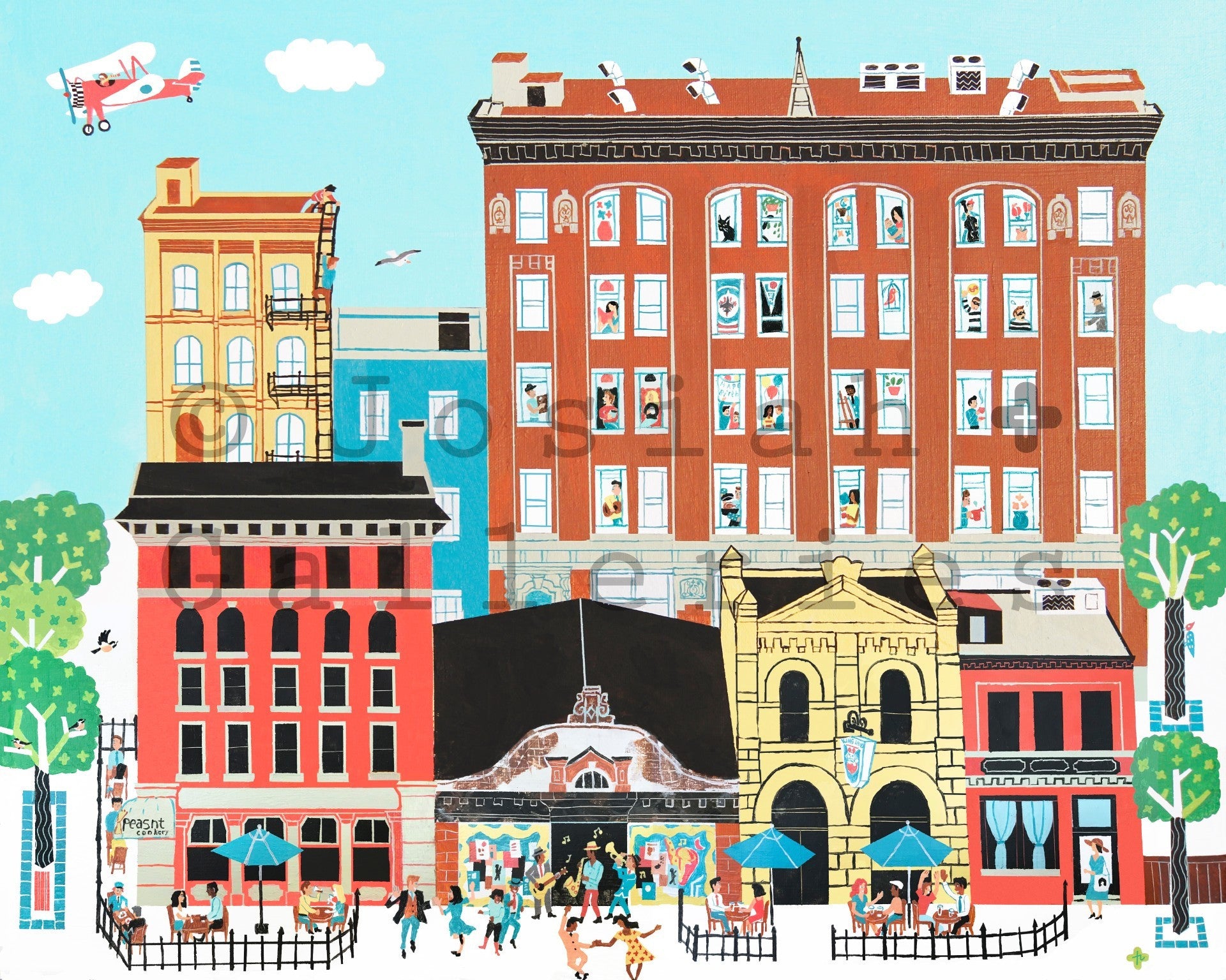 Josiah Koppanyi Winnipeg Prints - Out of the Blue