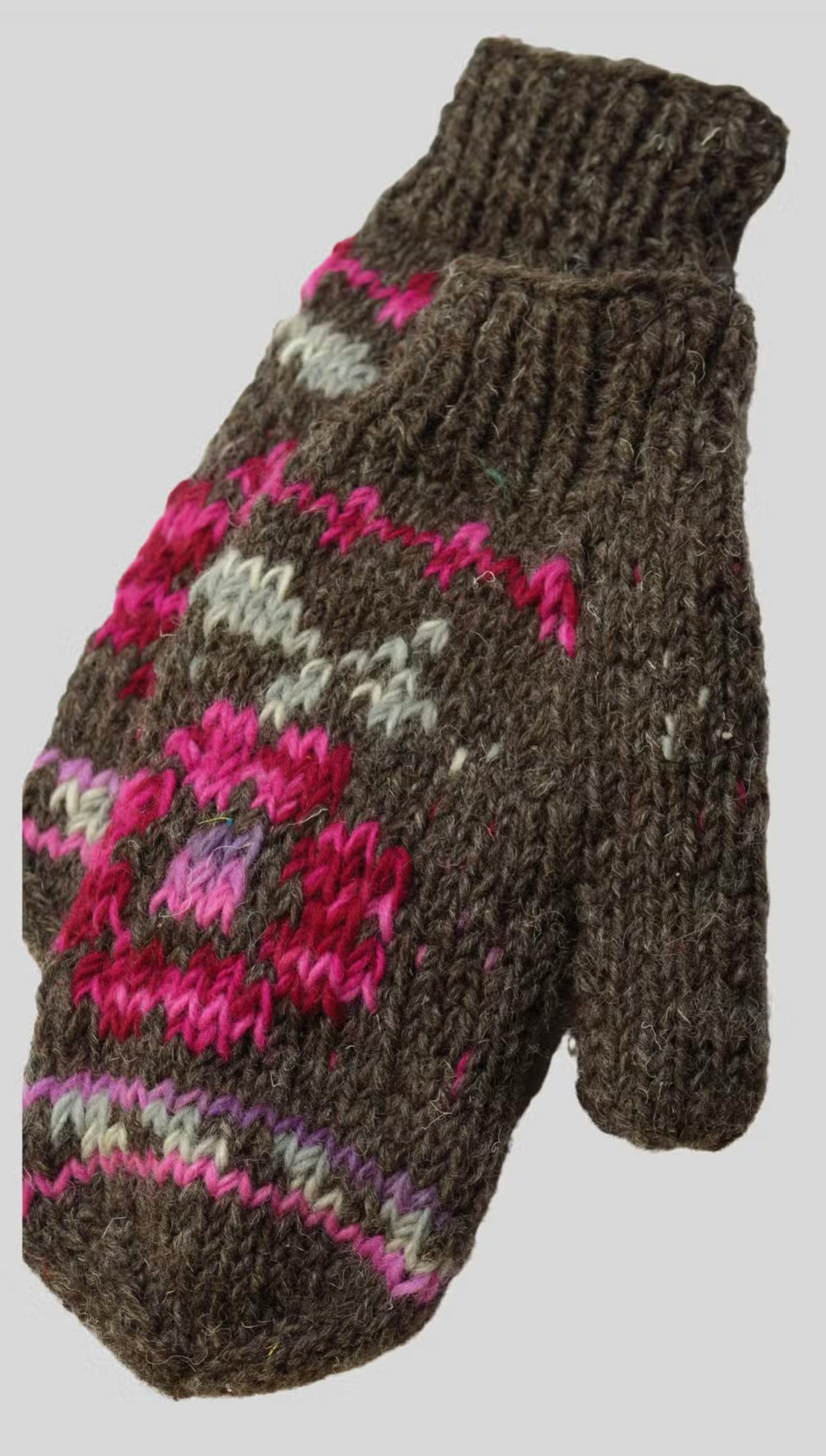 Flower Mitten - Out of the Blue