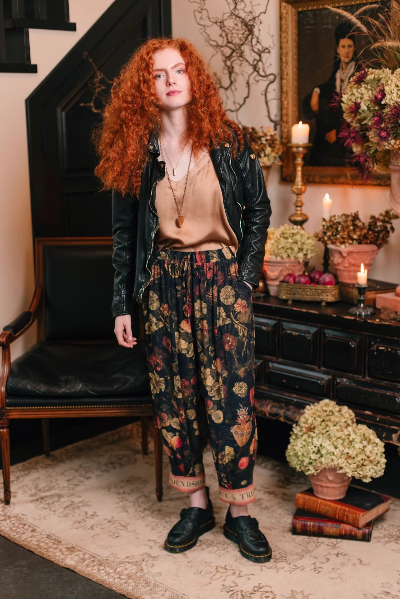 Heart of Gold Poet Pant - Out of the Blue