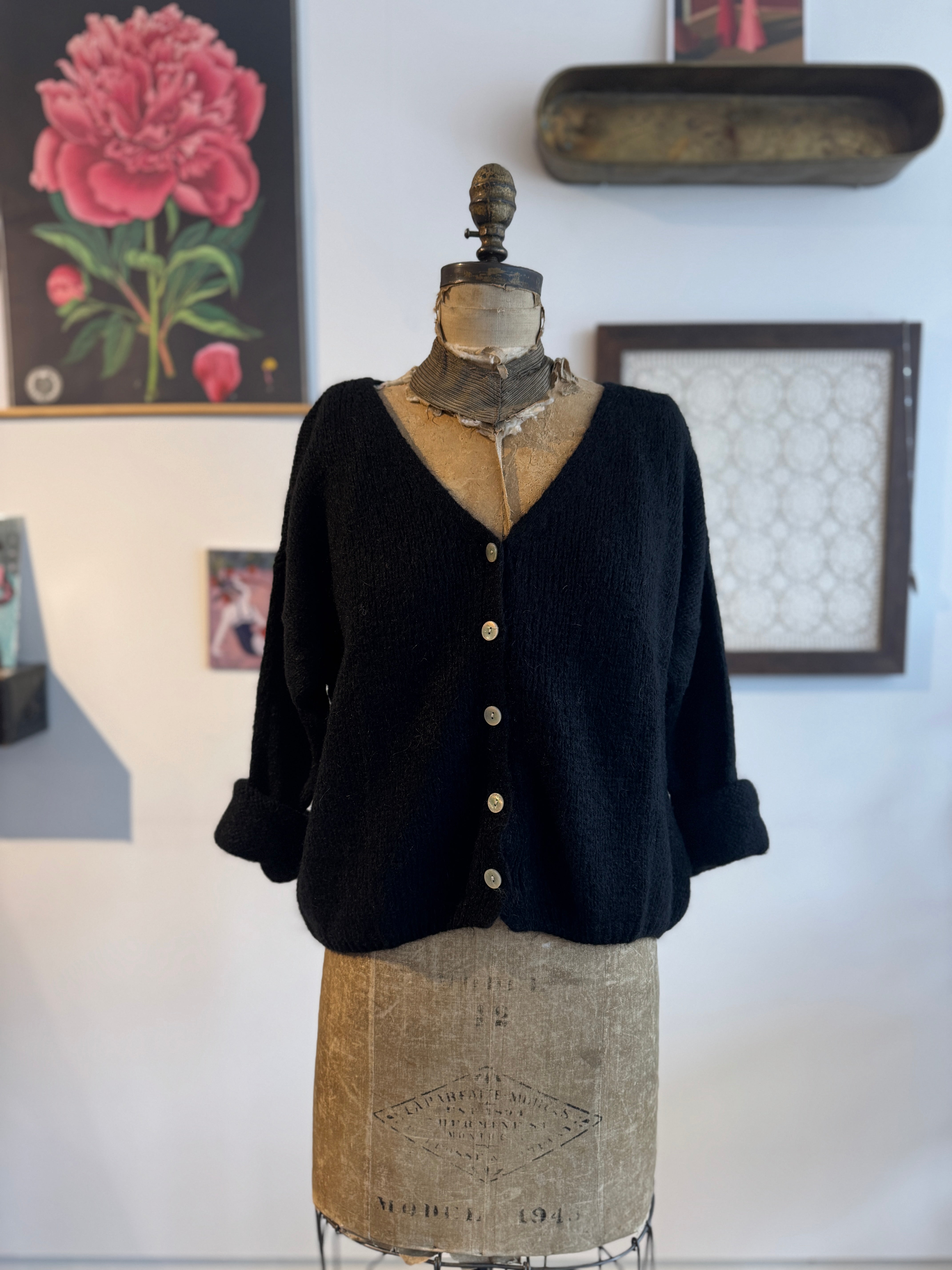 Mohair Cardigan
