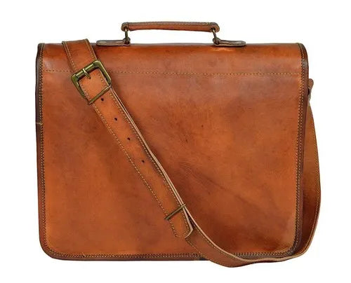 16 “ WIDE SATCHEL - Out of the Blue