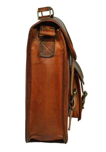 16 “ WIDE SATCHEL - Out of the Blue