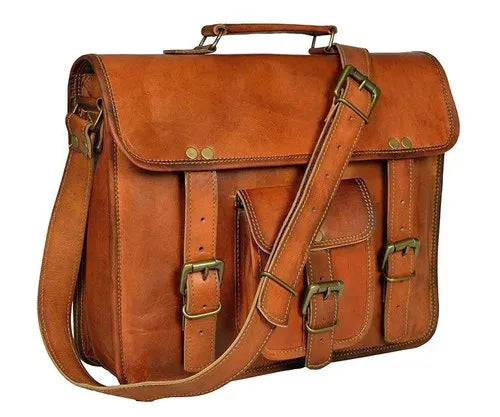 16 “ WIDE SATCHEL - Out of the Blue