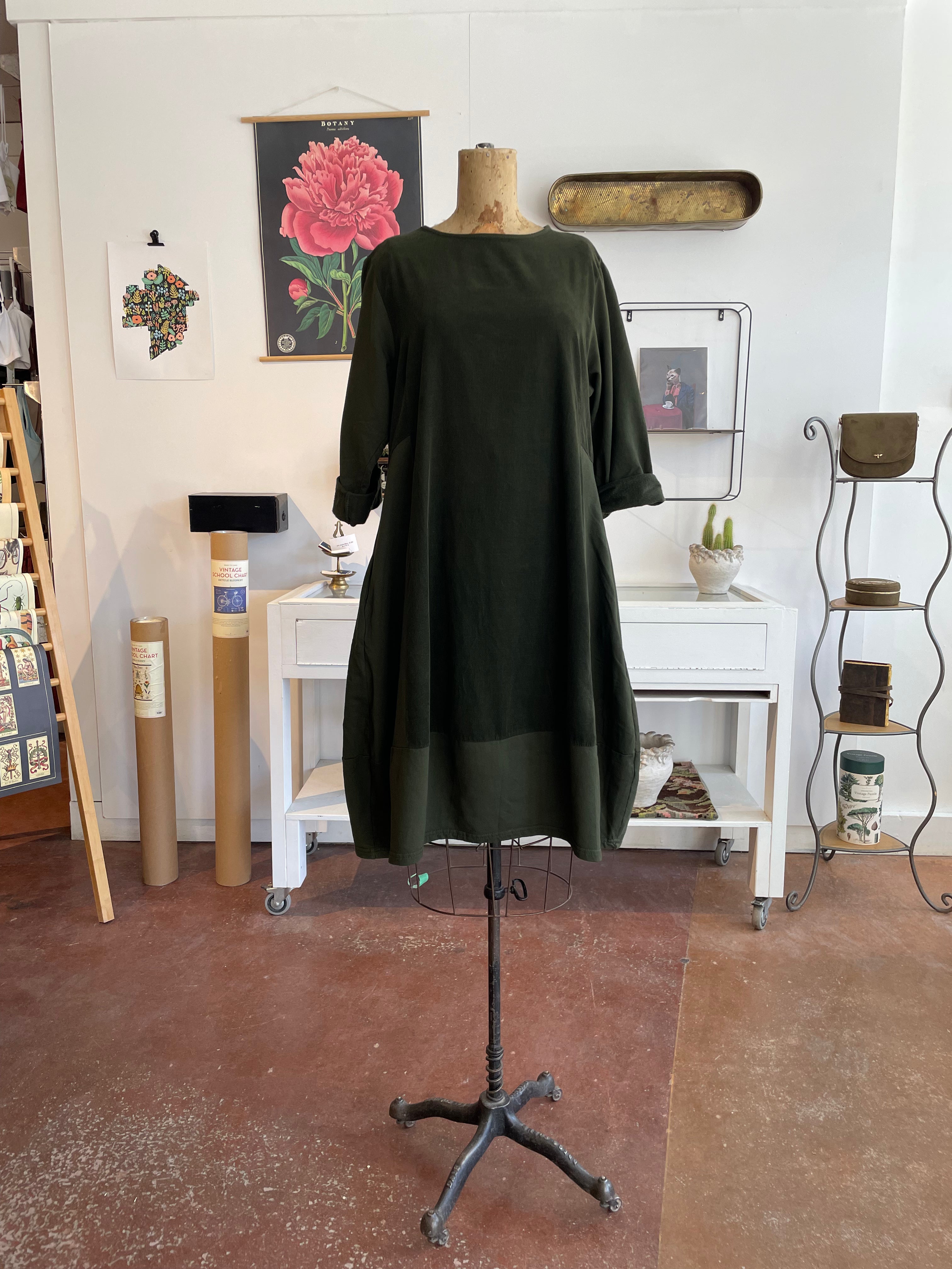 Olivia Cord Panel Dress