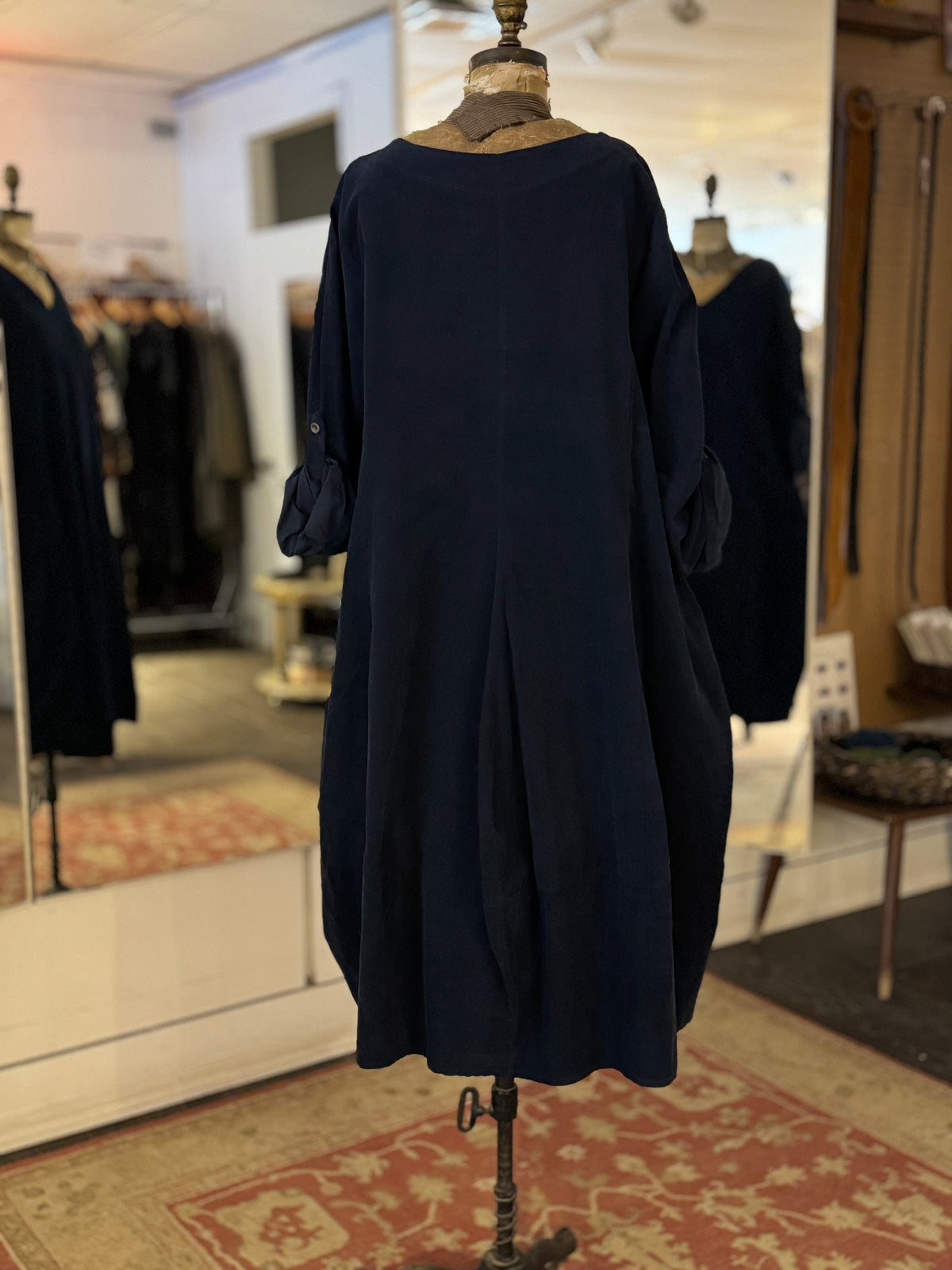 Le Marais Cord Dress - Out of the Blue