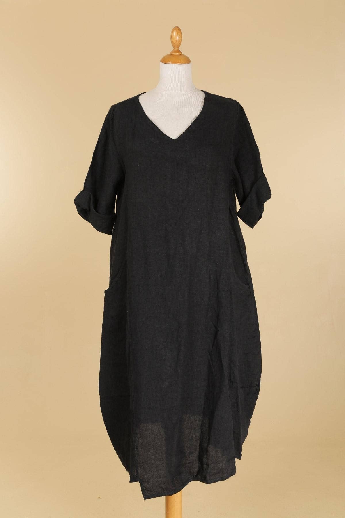 Le Marais Linen Dress - Out of the Blue