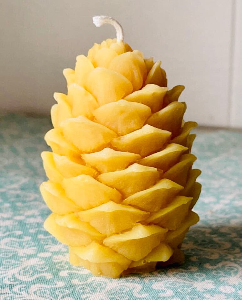 Pine Cone Candle