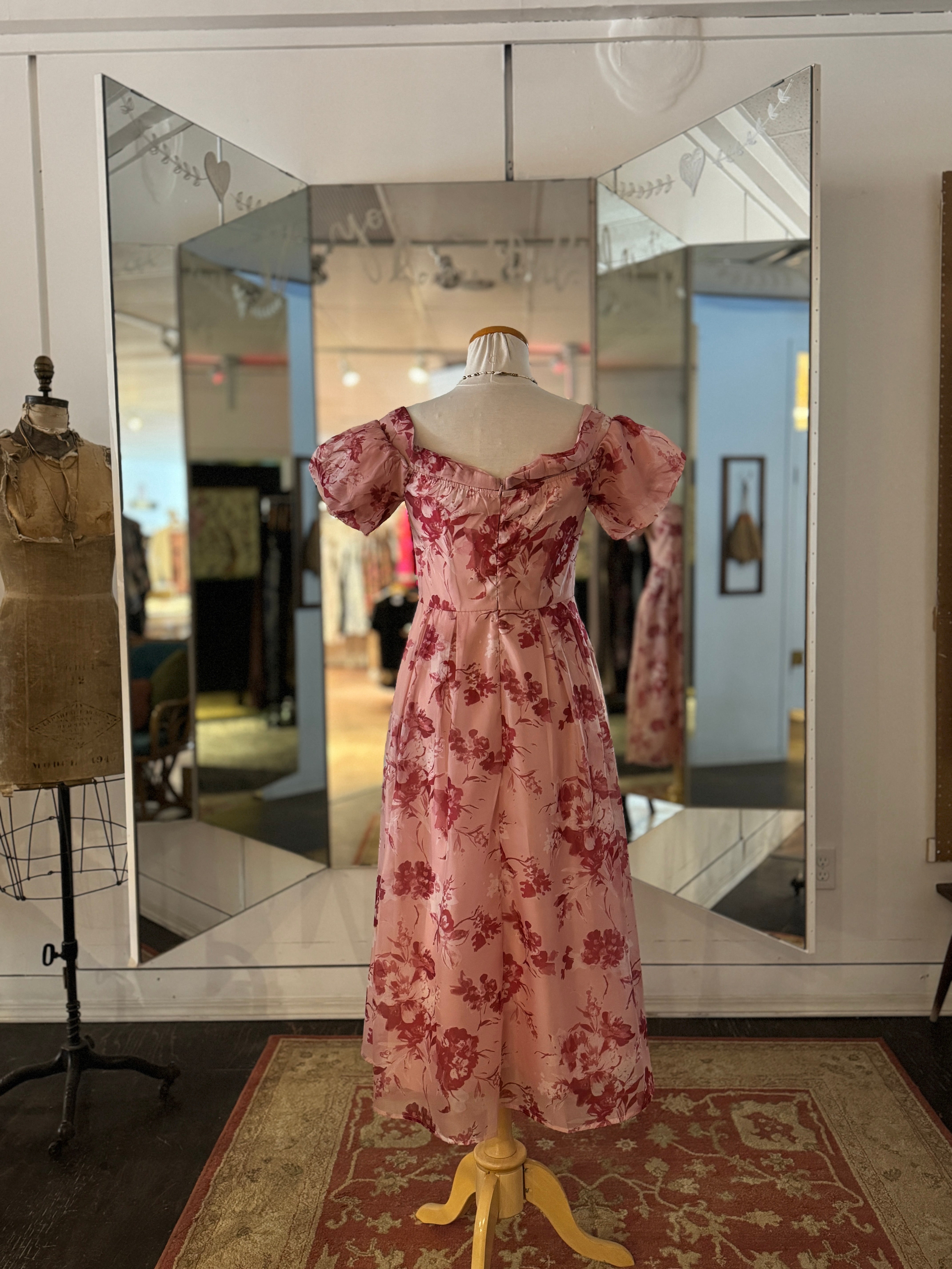 Royal Floral Dress