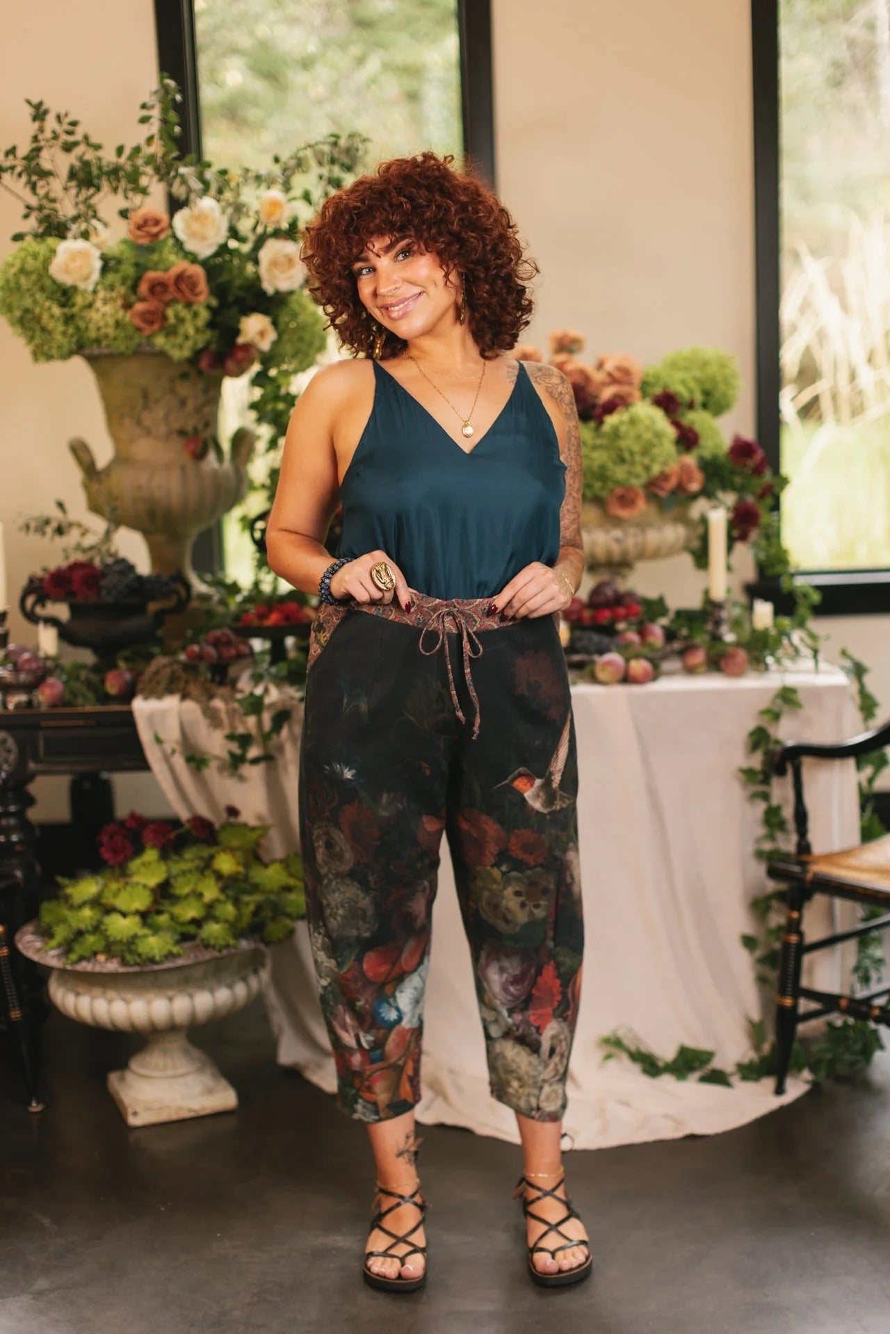 Flight of Fancy Artist Pant - Out of the Blue
