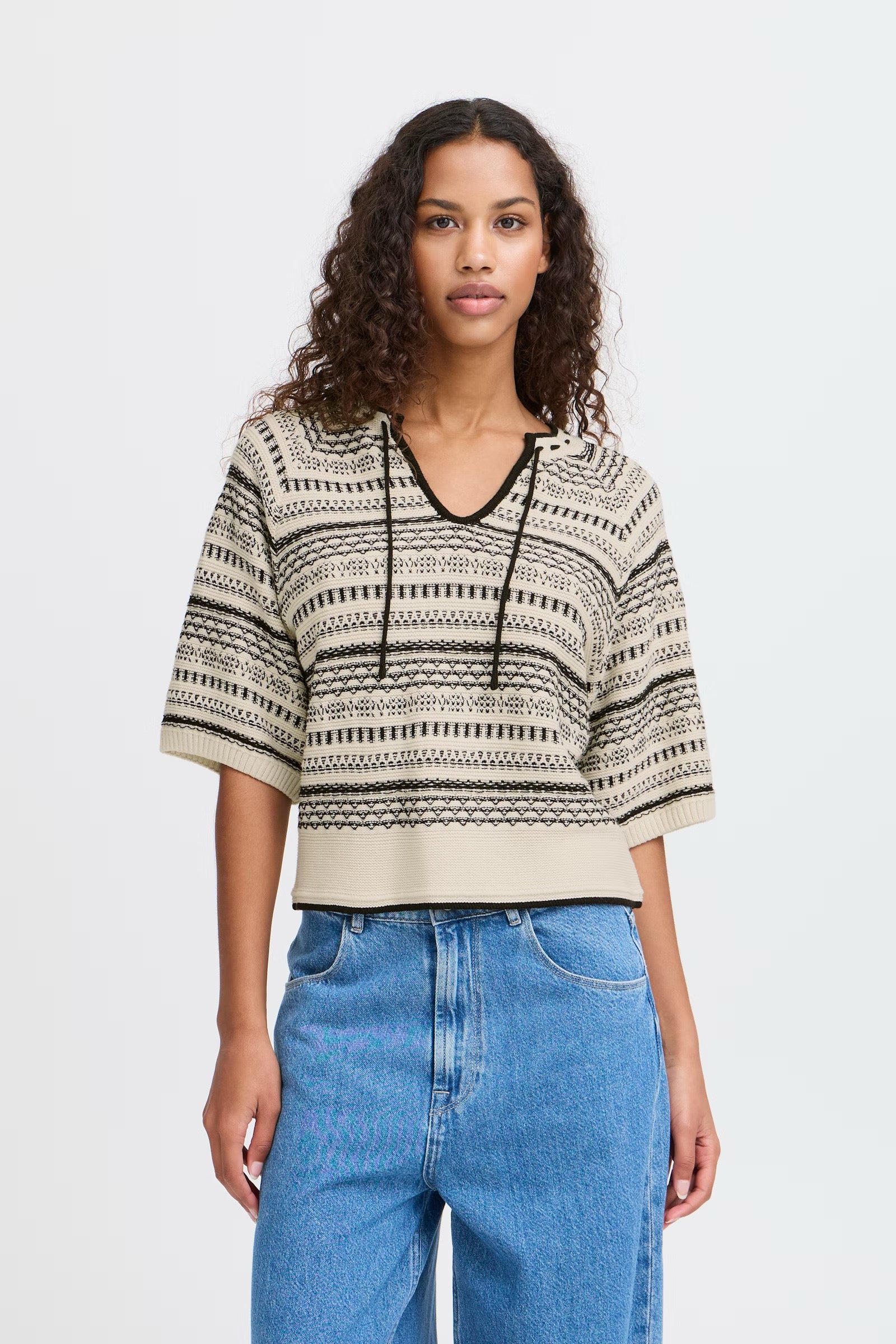Cotton Knit Pullover