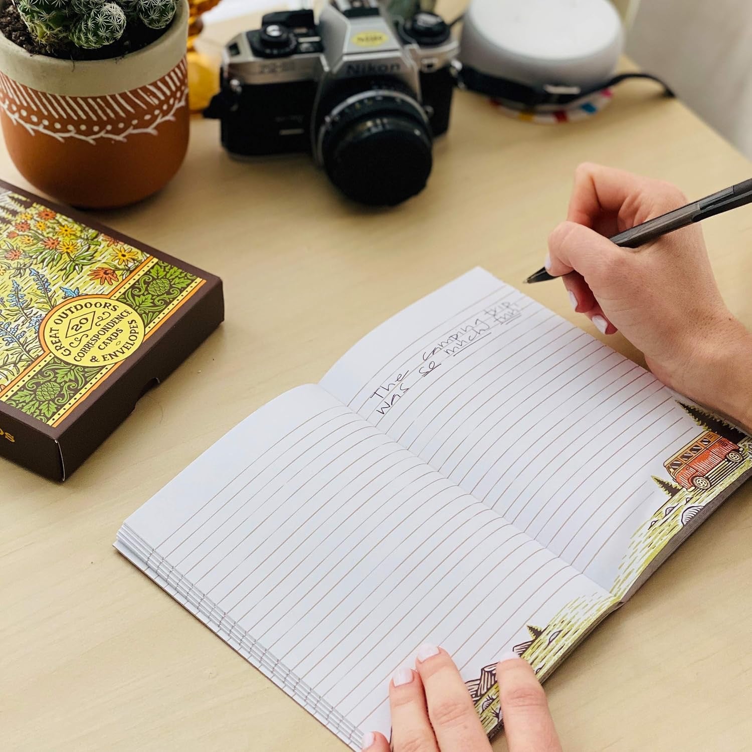 Great Outdoors Notebook - Out of the Blue