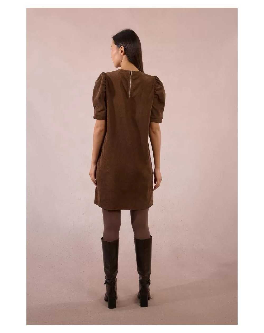Brown Shift Dress