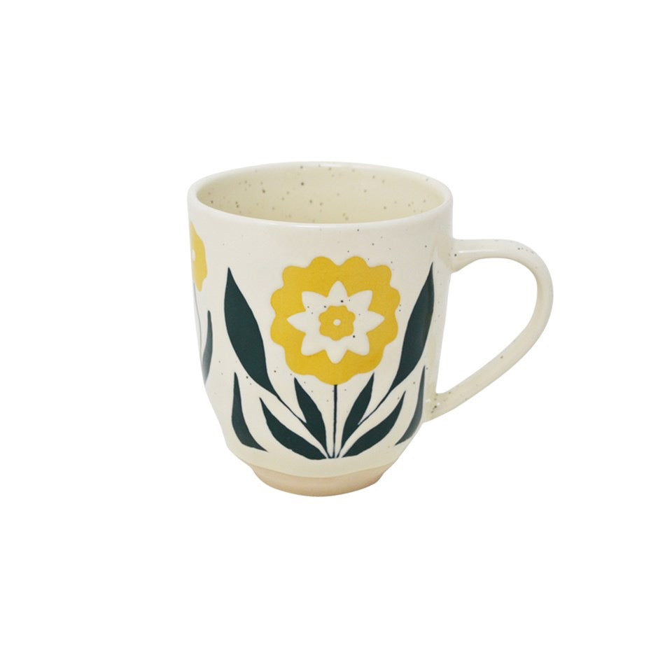 Yellow Flower Mug