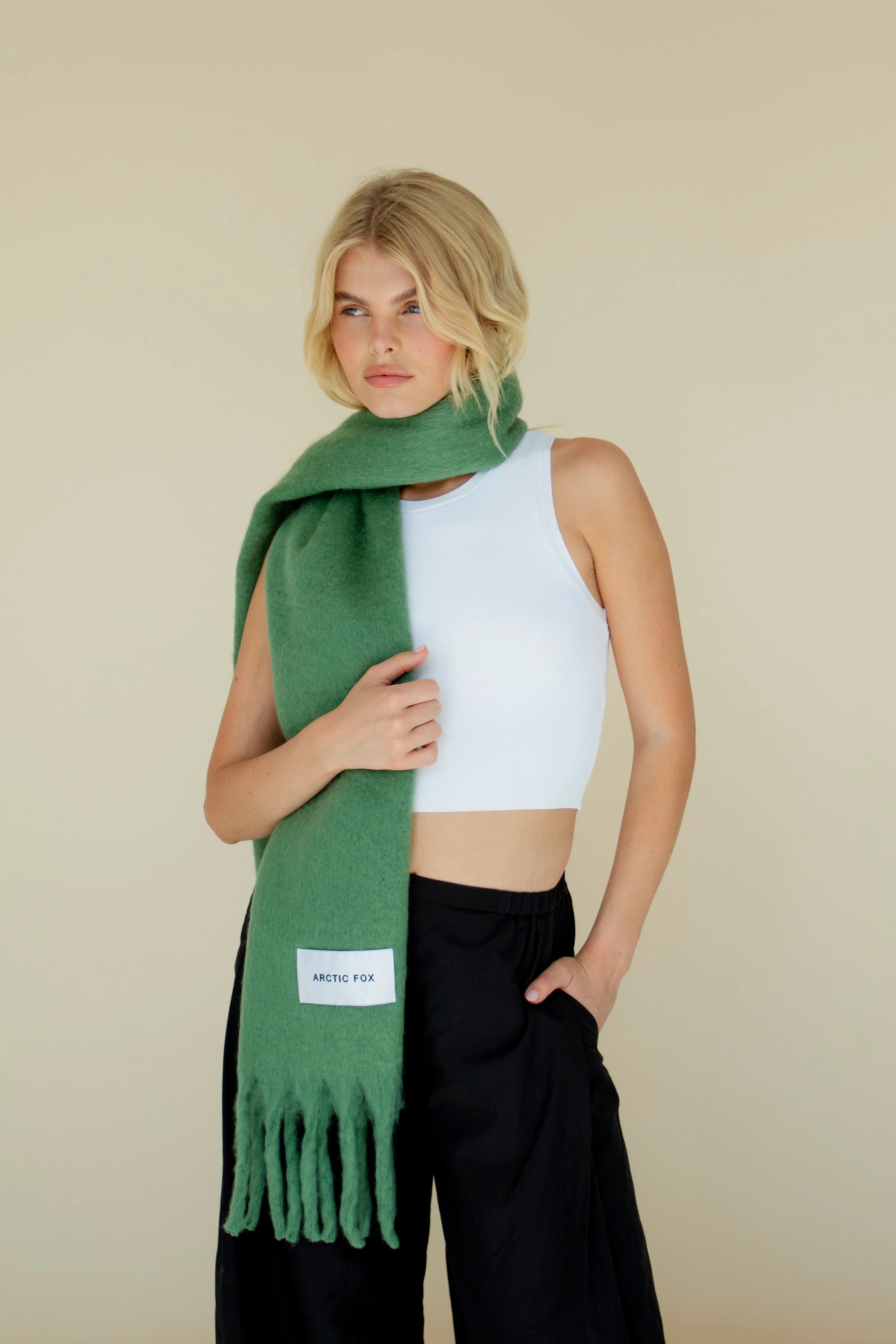 Stockholm Scarf - Forest Fern - Out of the Blue