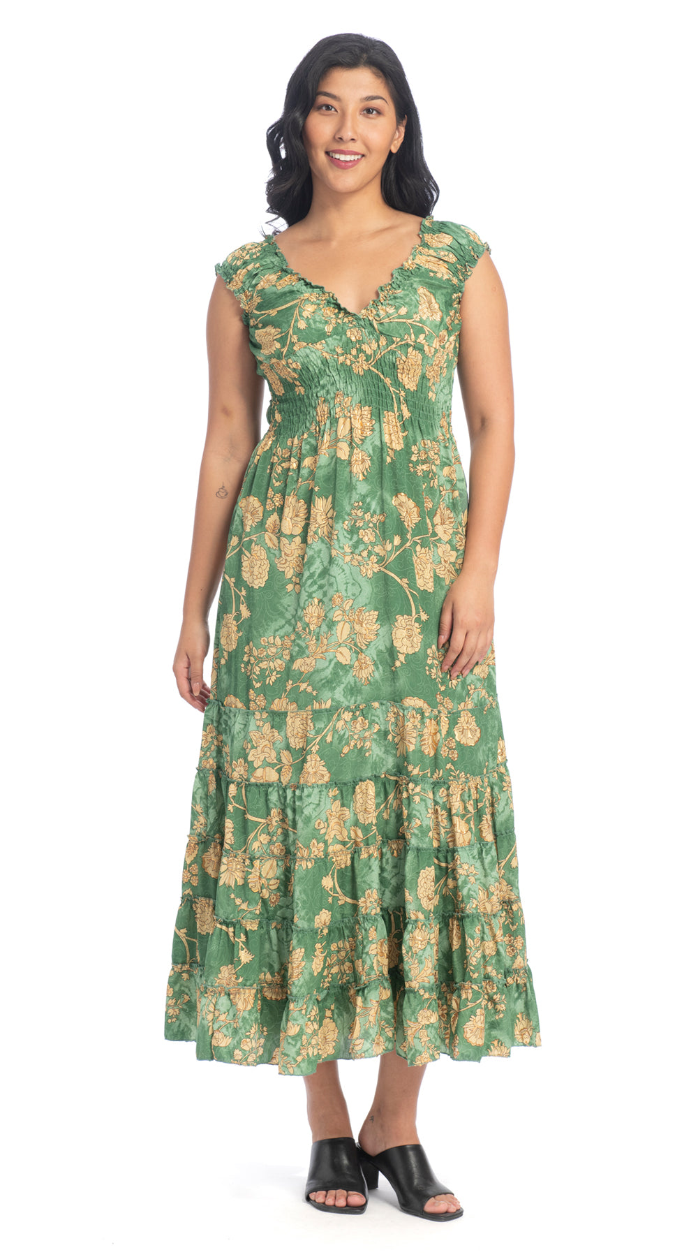 VENUS SARI DRESS - Out of the Blue