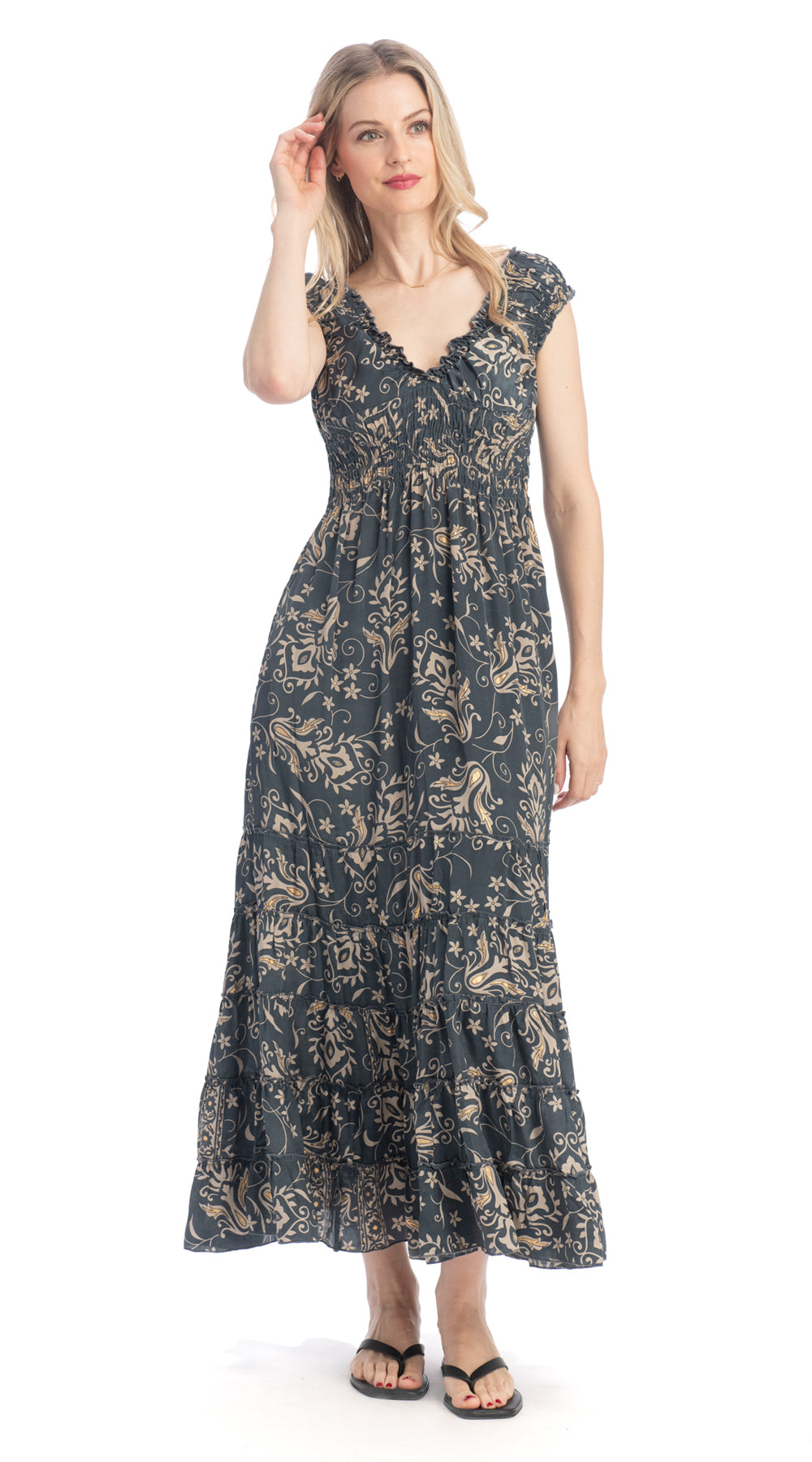 VENUS SARI DRESS - Out of the Blue