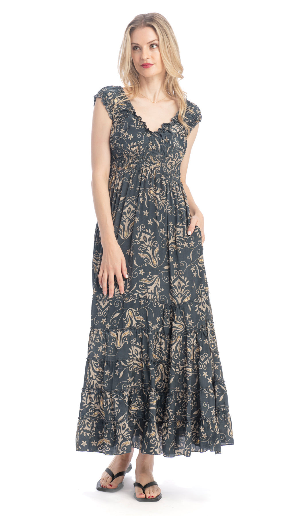 VENUS SARI DRESS - Out of the Blue