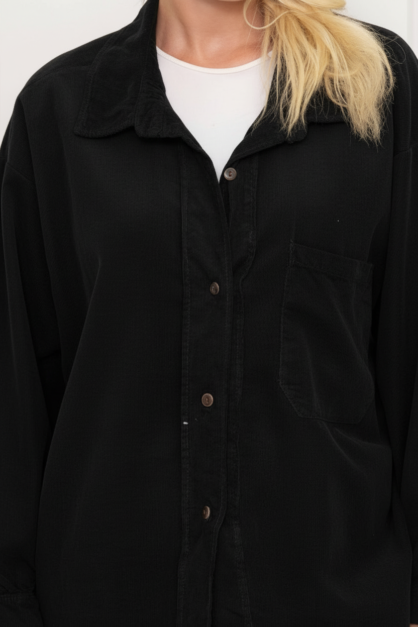 Oversized Cord Shirt