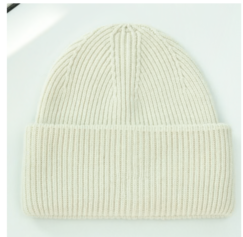 Wool Blend Beanie - Out of the Blue