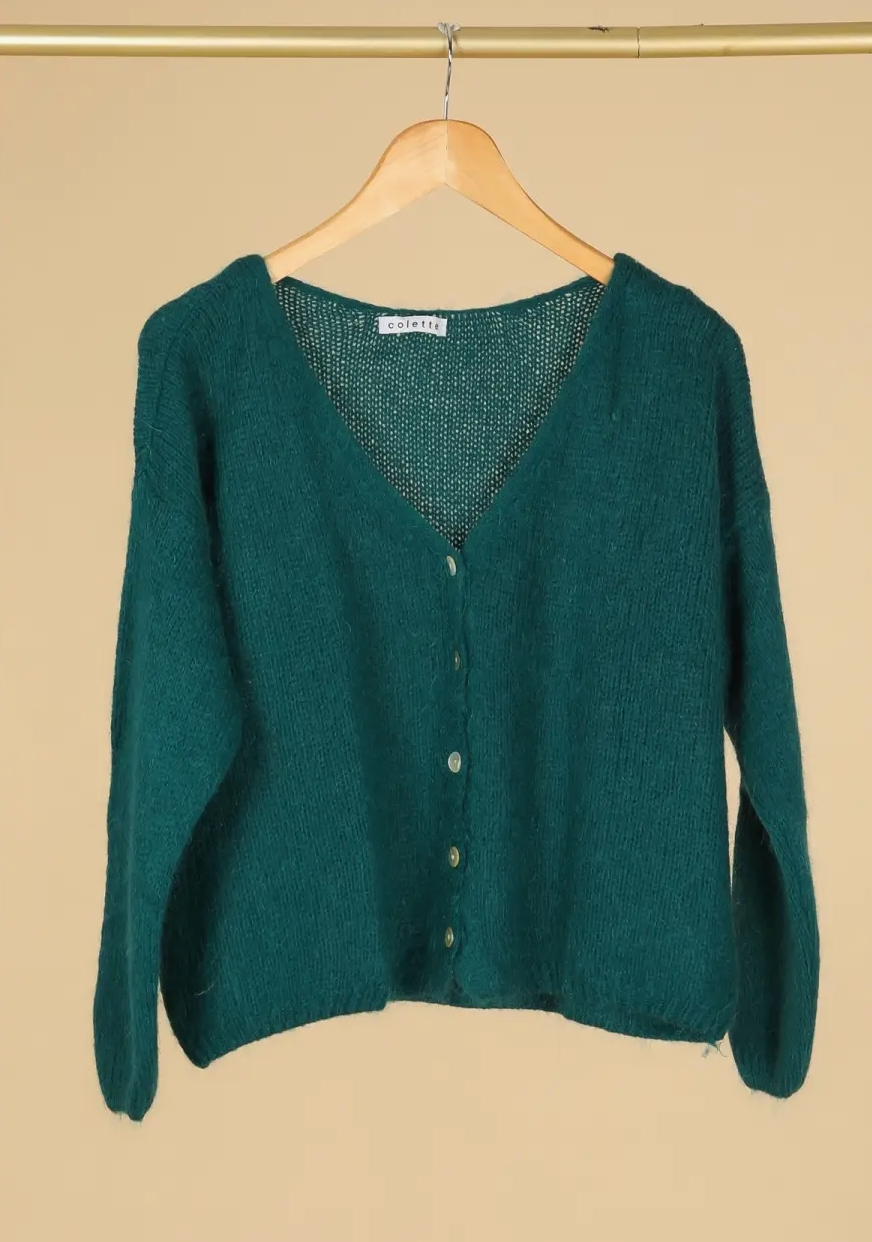 Mohair Cardigan