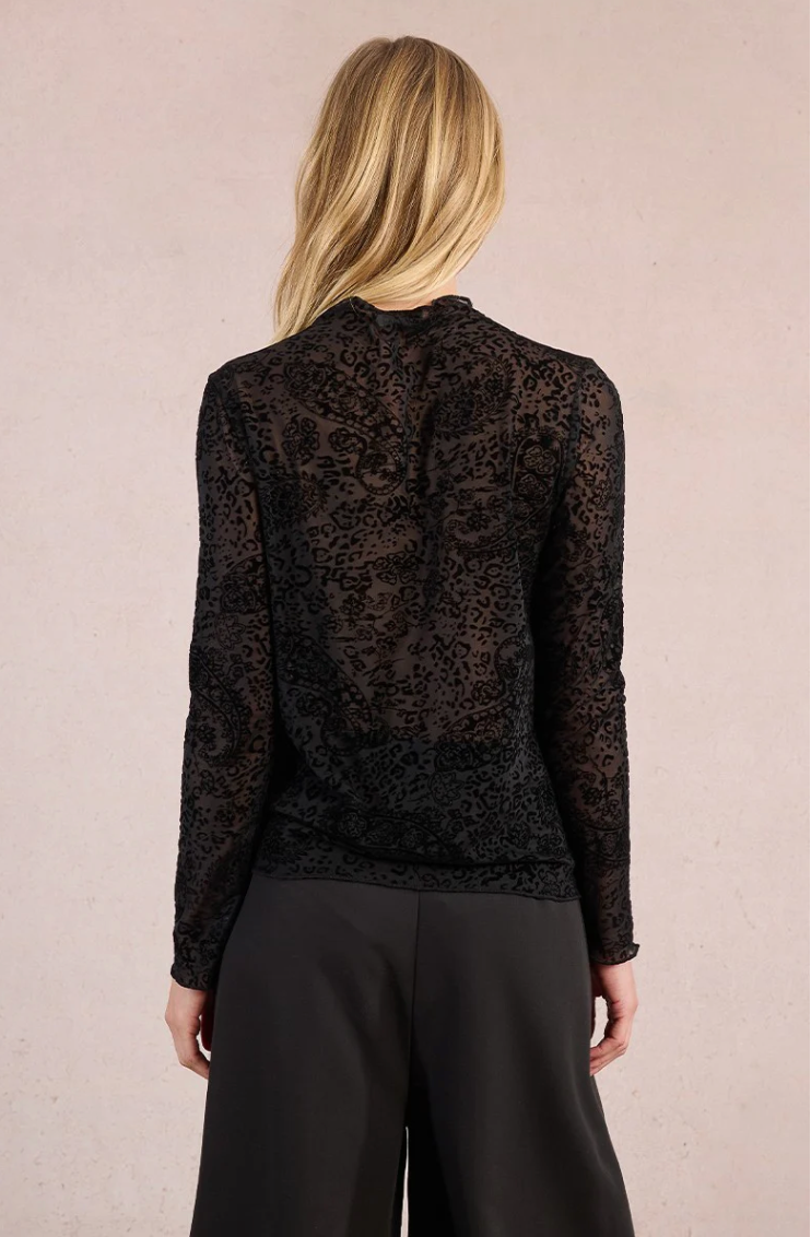 Sheer Lace Top