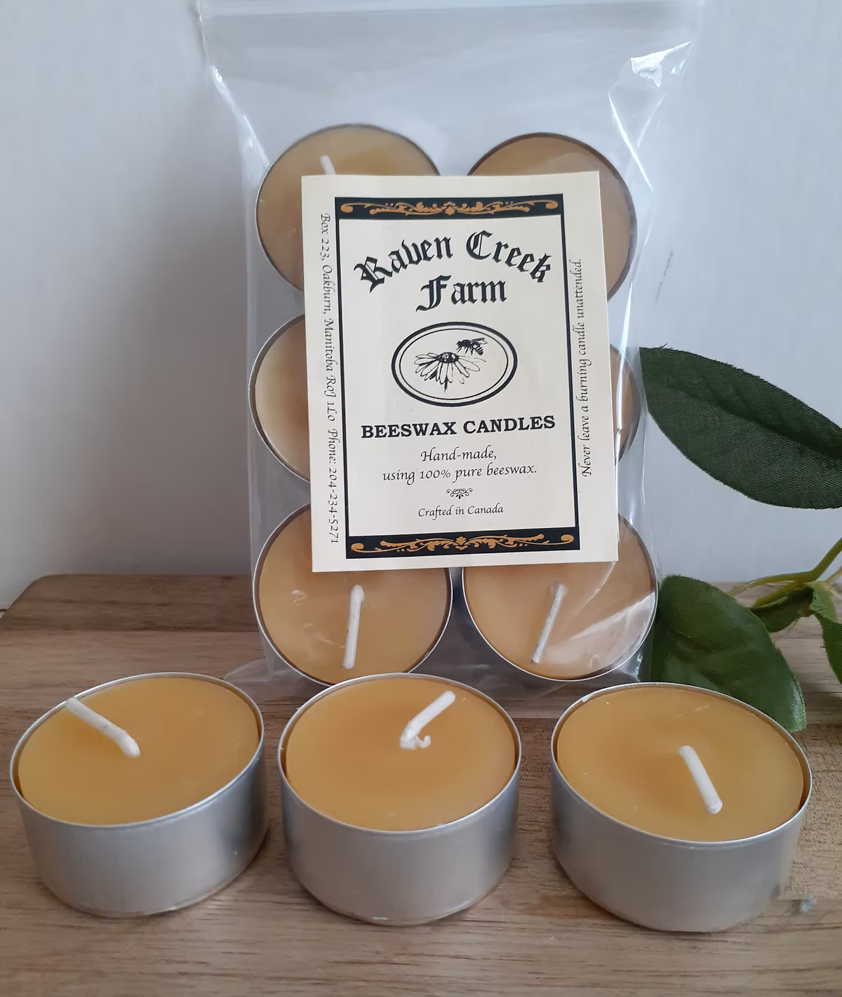 Beeswax Tealite Set - Out of the Blue