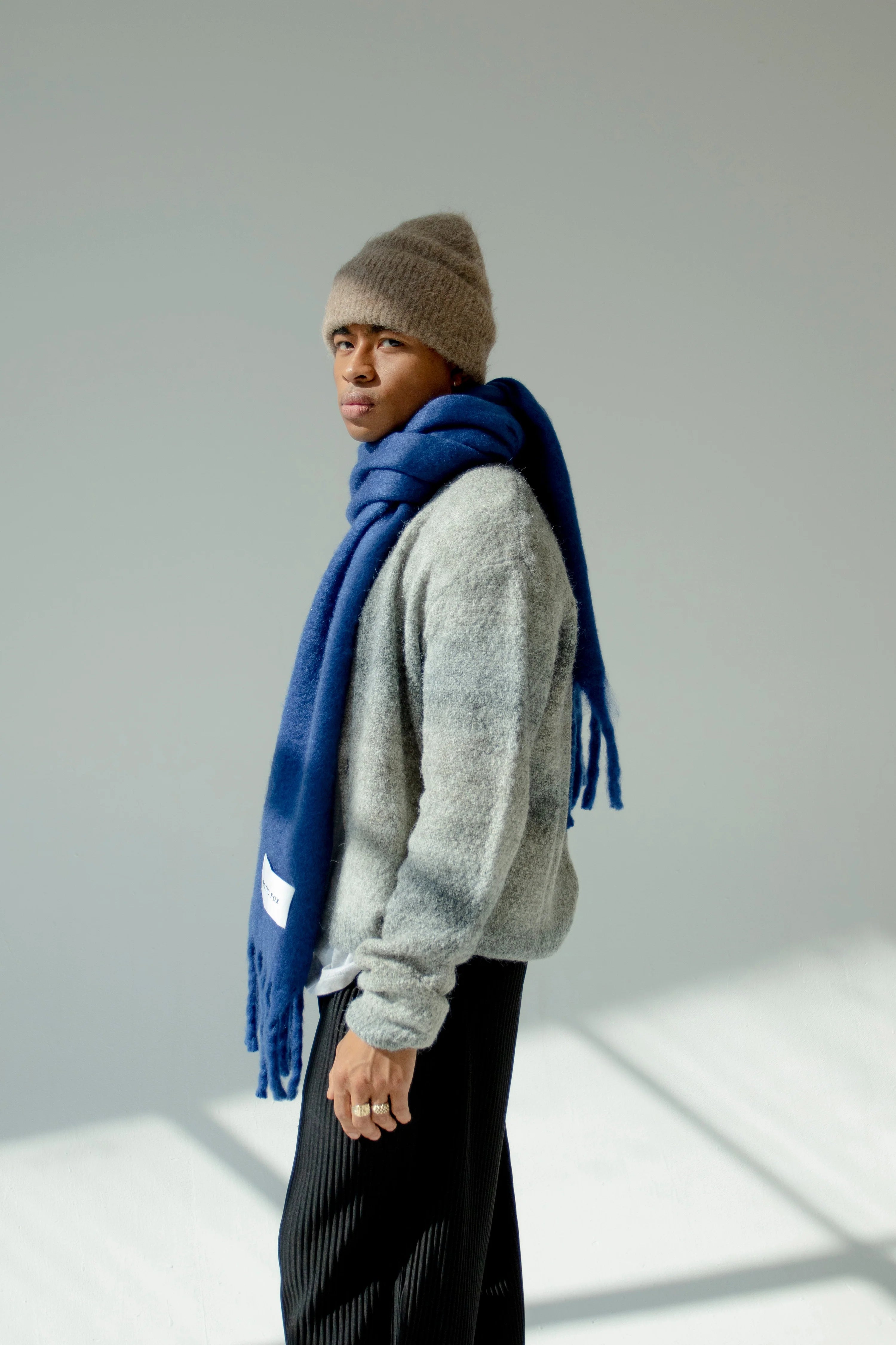 Stockholm Scarf - Blue - Out of the Blue