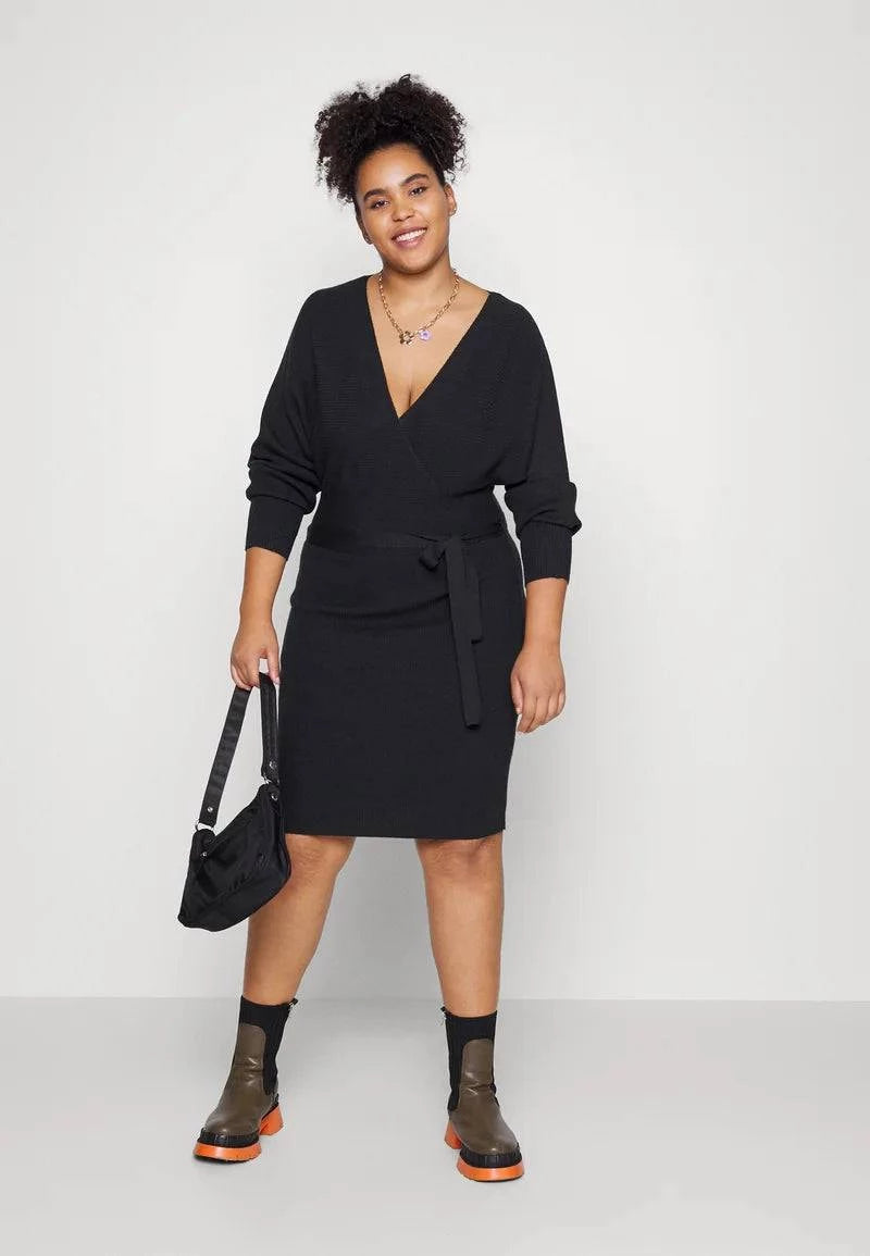 HOLLY KNIT DRESS - Out of the Blue