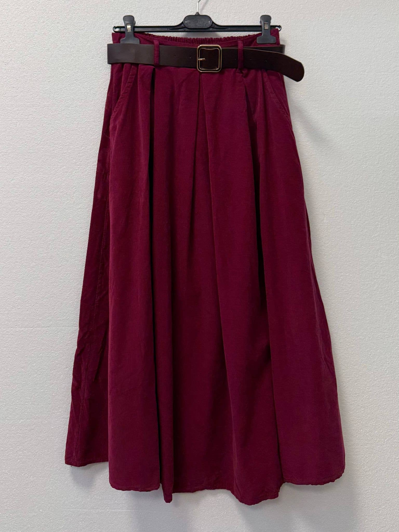 Corduroy Skirt